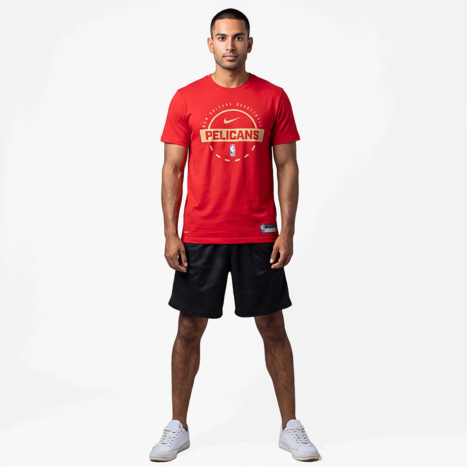 Nike New Orleans Pelicans 2025 26 On-Court Flare Performance Practice T-Shirt