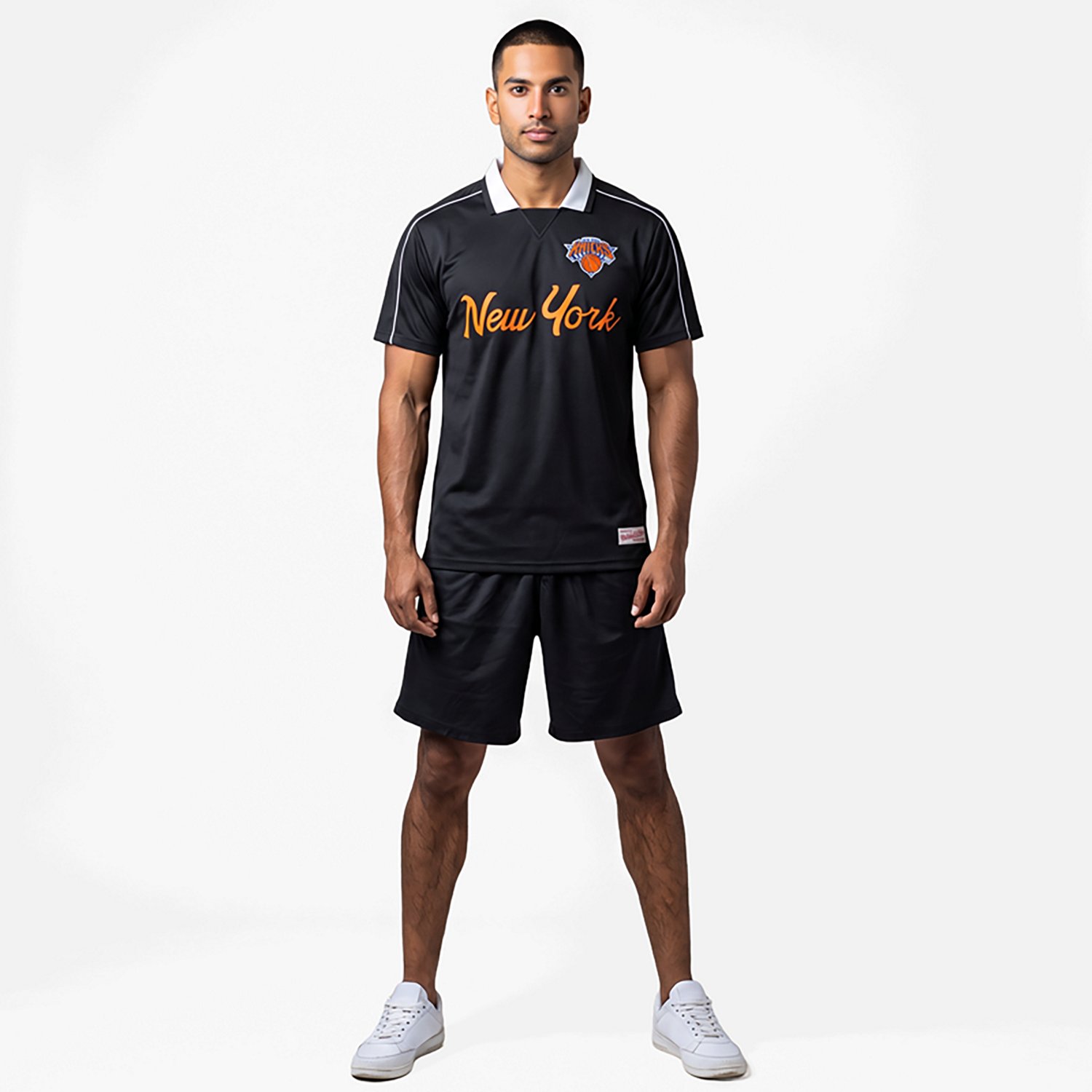 Mitchell  Ness New York Knicks Polo Jersey