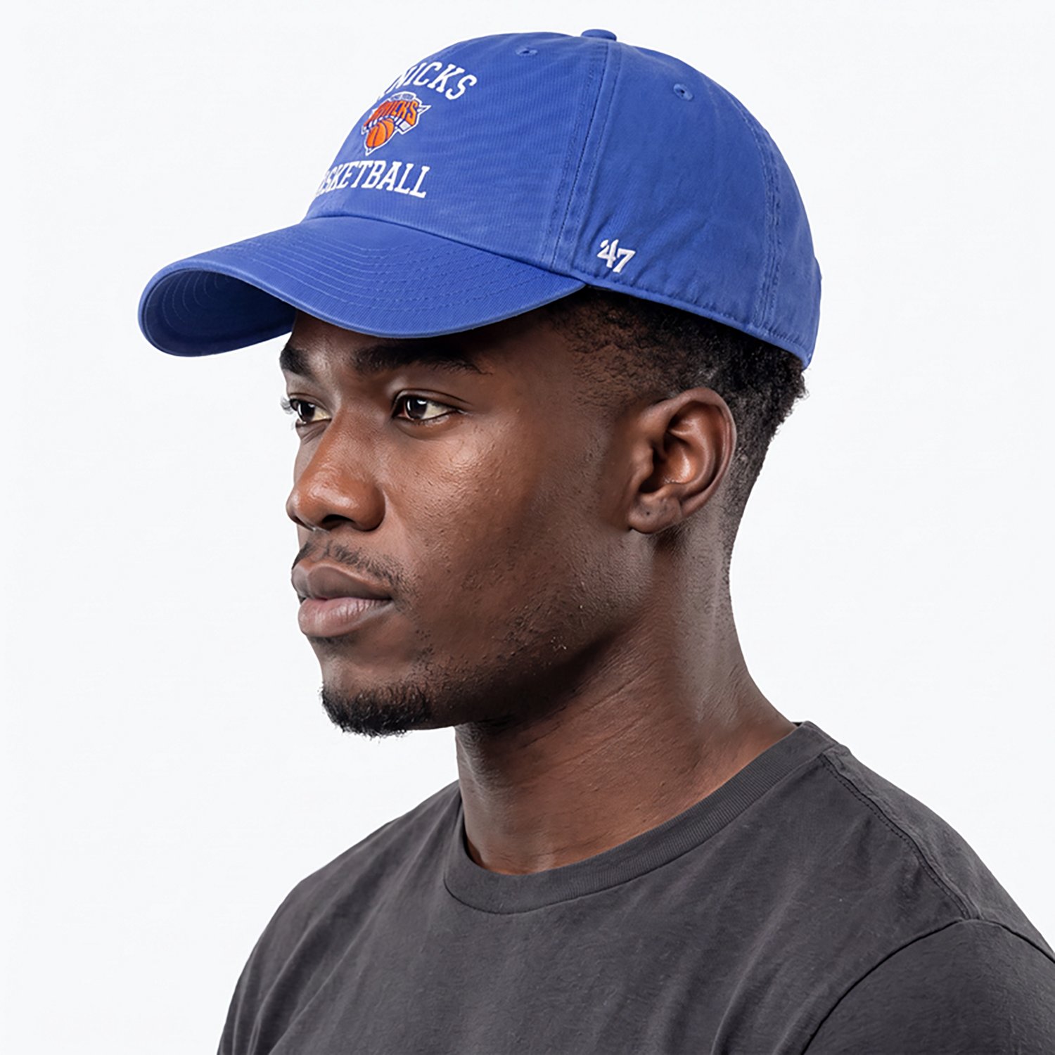 '47 New York Knicks Archway Clean Up Adjustable Hat - view number 2