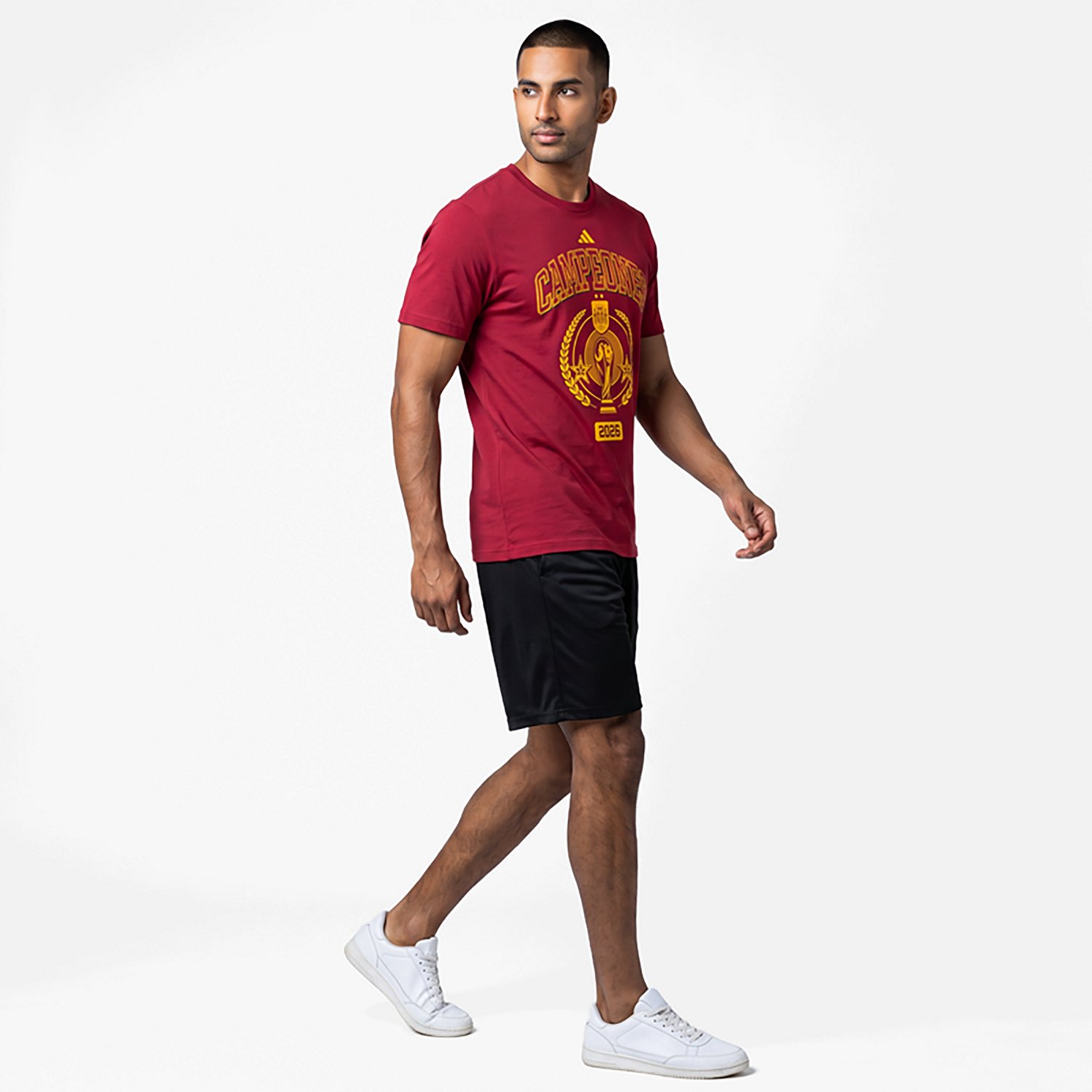 adidas Men's Spain National Team 2026 FIFA World Cup Champions Trophy Short Sleeve T-shirt - view number 3