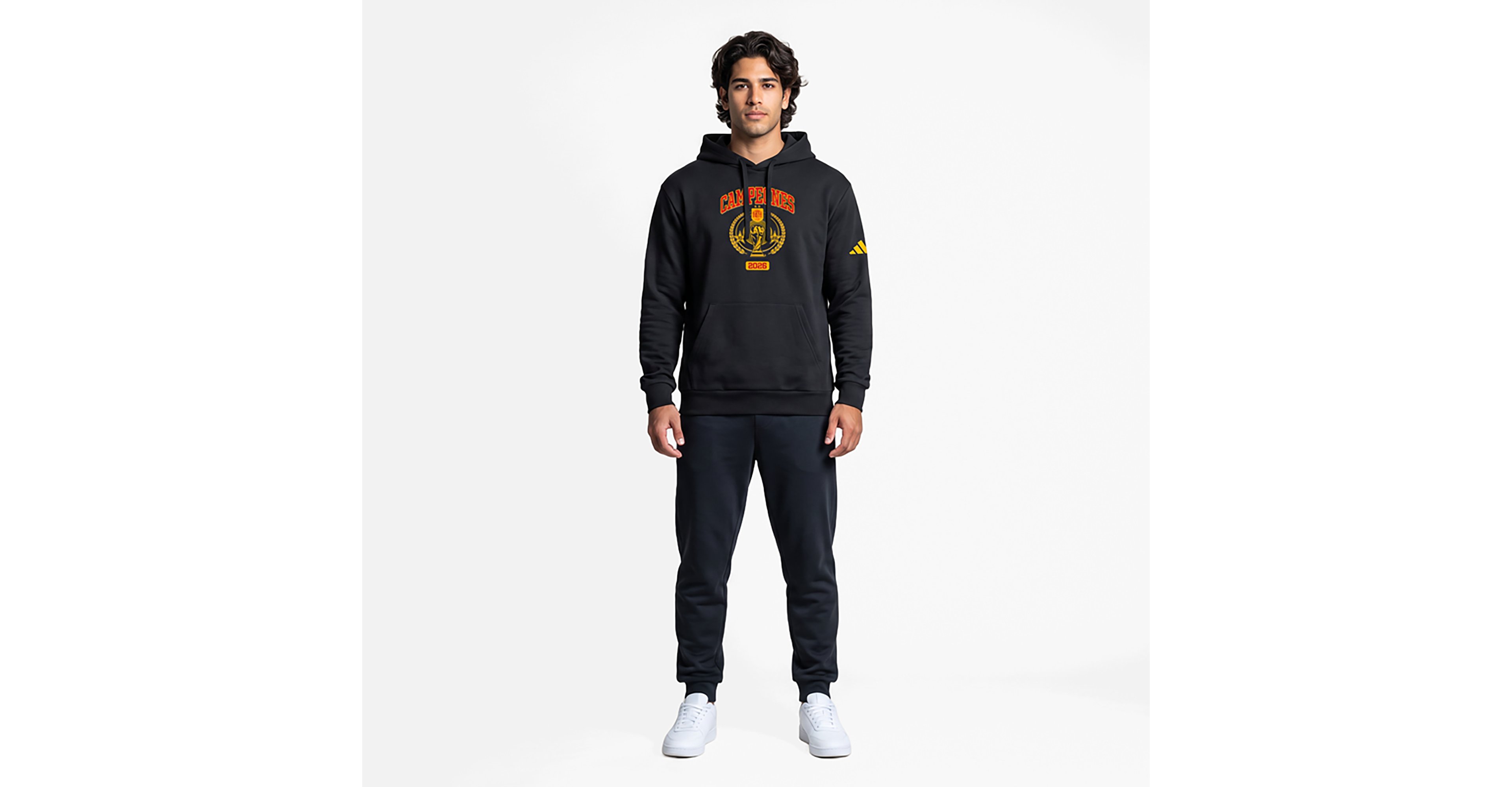 adidas Men's Spain National Team 2026 FIFA World Cup Champions Trophy Hoodie