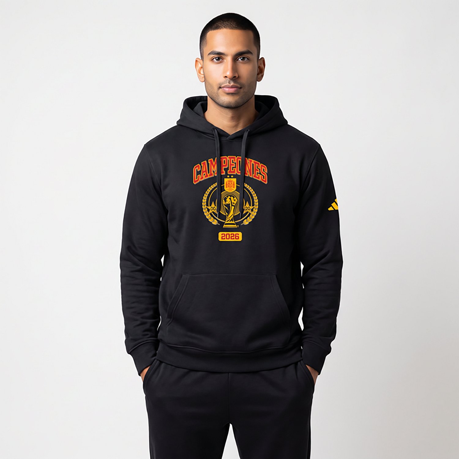 adidas Men's Spain National Team 2026 FIFA World Cup Champions Trophy Hoodie - view number 2