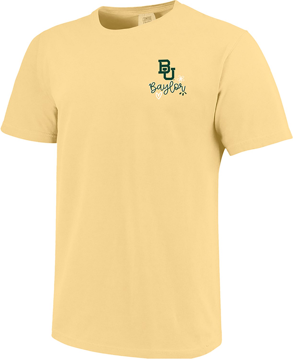 Image One Women's Baylor University Dots & Doodles Graphic T-shirt