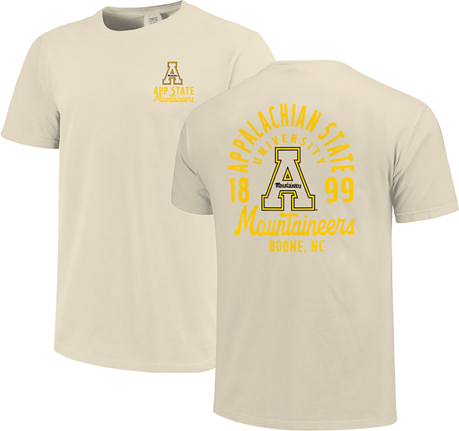 Image One Men's Appalachian State University Mascot Overlay Graphic T-shirt - view number 3