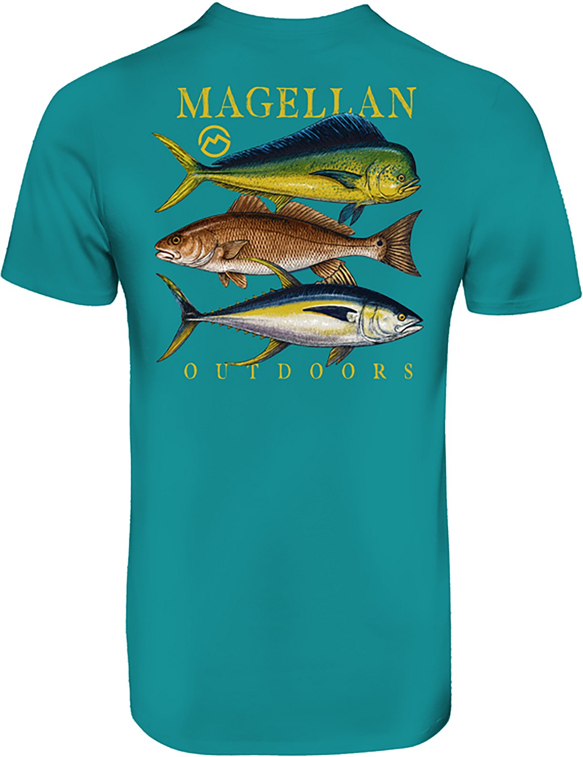 Magellan Outdoors Men's Grunge Stack Short Sleeve T-shirt