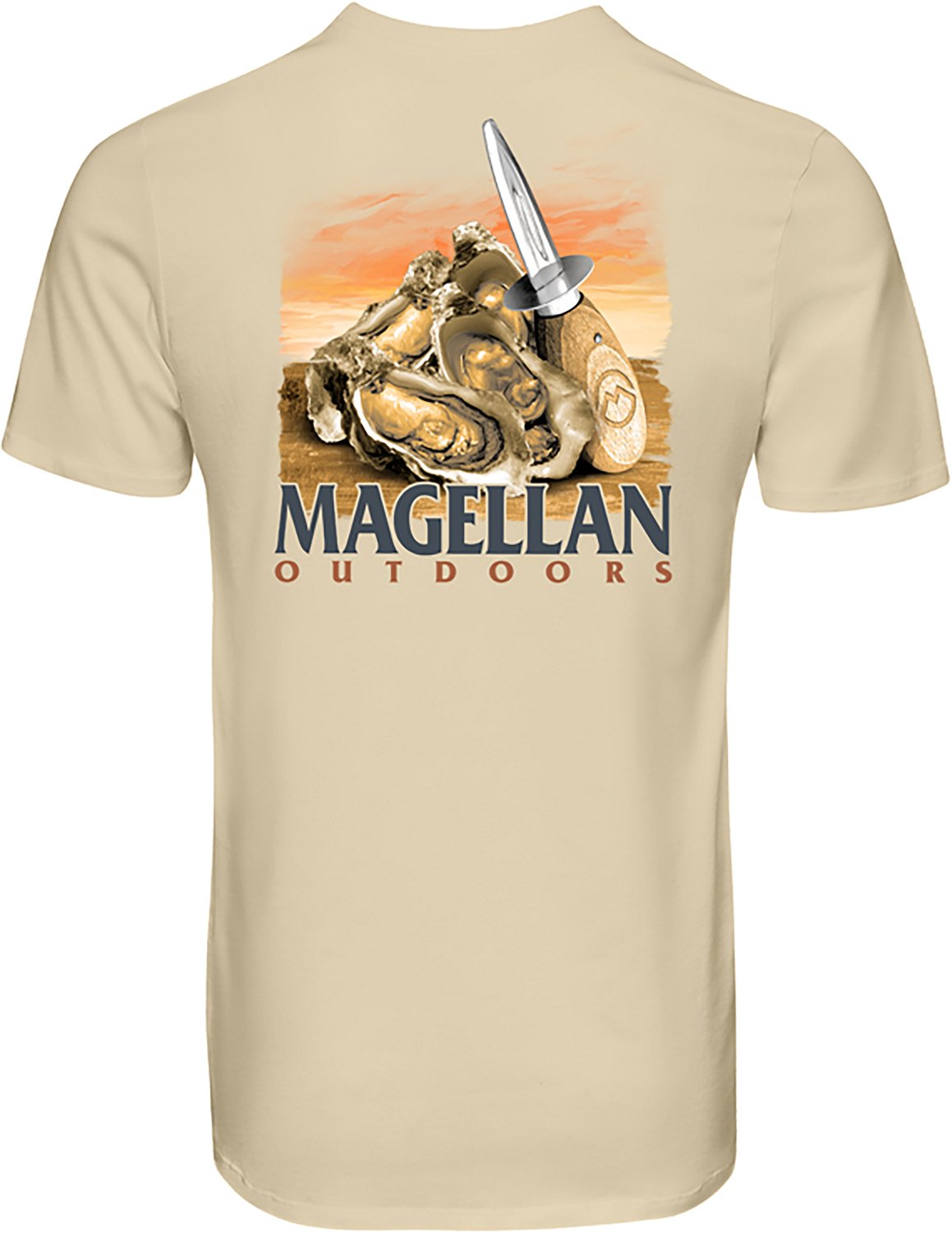 Magellan Outdoors Men's Oyster Shucker Short Sleeve T-shirt