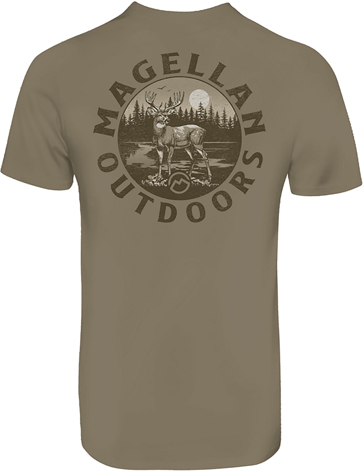 Magellan Outdoors Men's Deer Roam Short Sleeve T-shirt