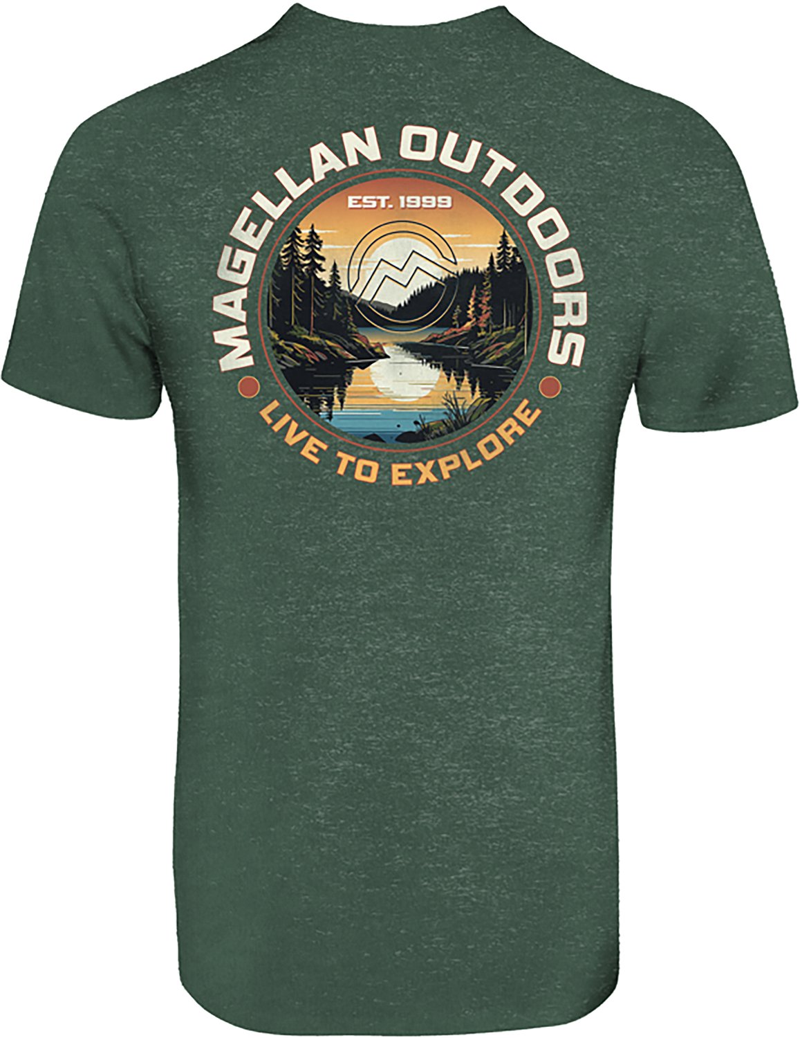 Magellan Outdoors Men's Wild Wilderness Short Sleeve T-shirt