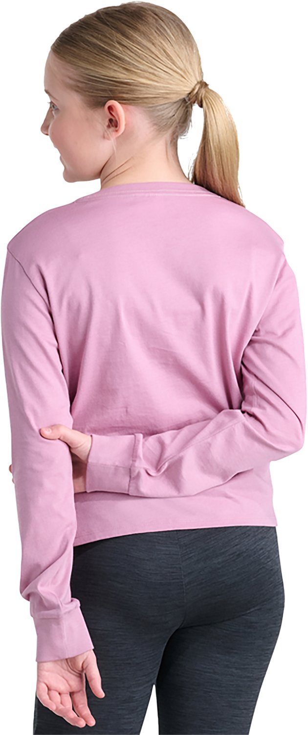 adidas Girls' Long Sleeve Regular Crewneck T-shirt - view number 2