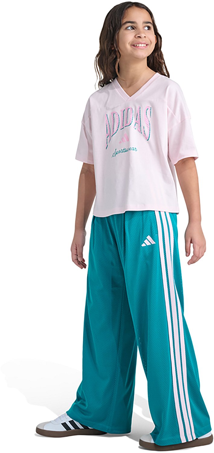 adidas Girls' Short Sleeve Collegiate T-shirt - view number 5