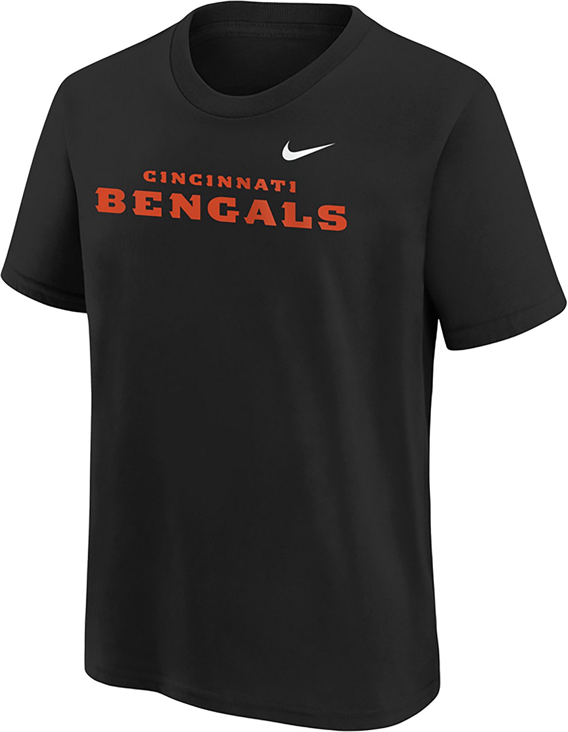 Nike Kids' Cincinnati Bengals Wordmark Graphic T-shirt - view number 2