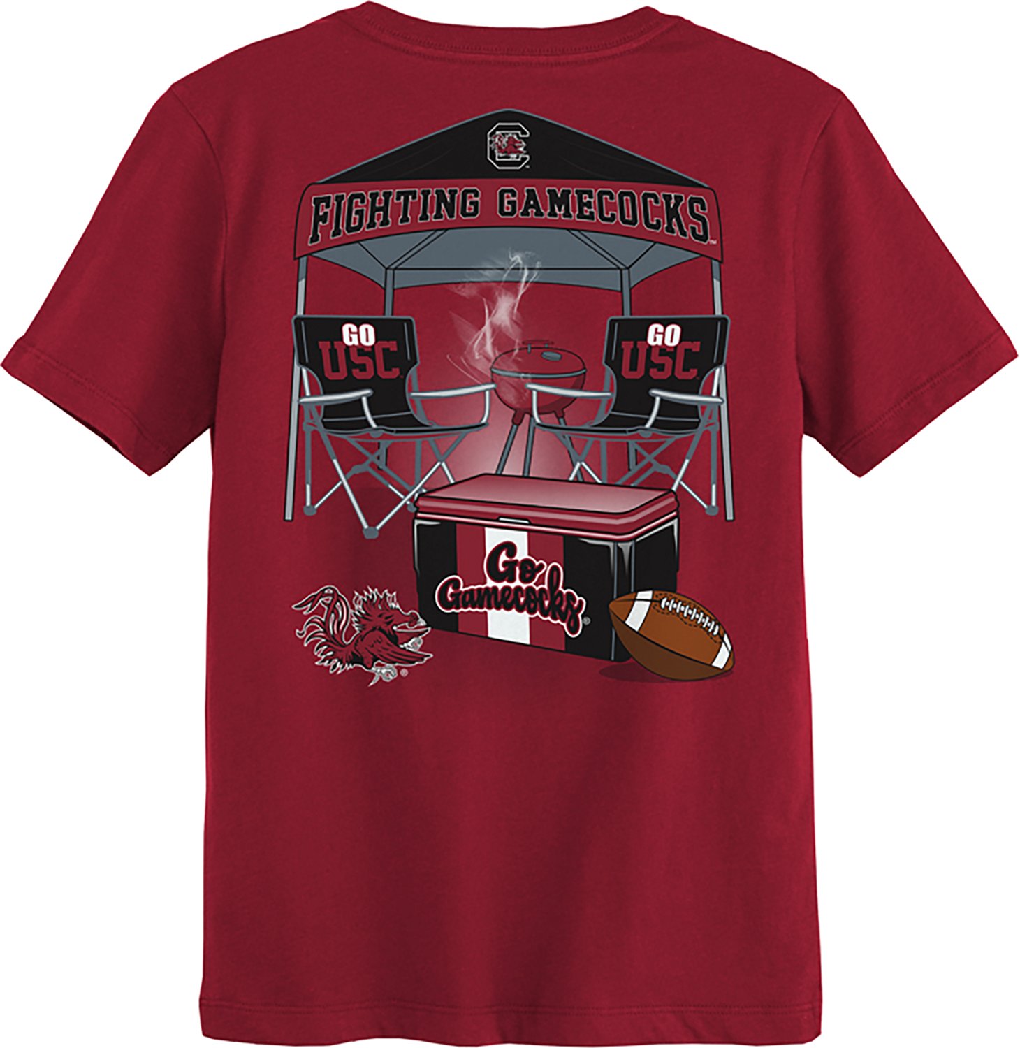 Outerstuff Boys' University of South Carolina Tailgater Graphic T-shirt - view number 3
