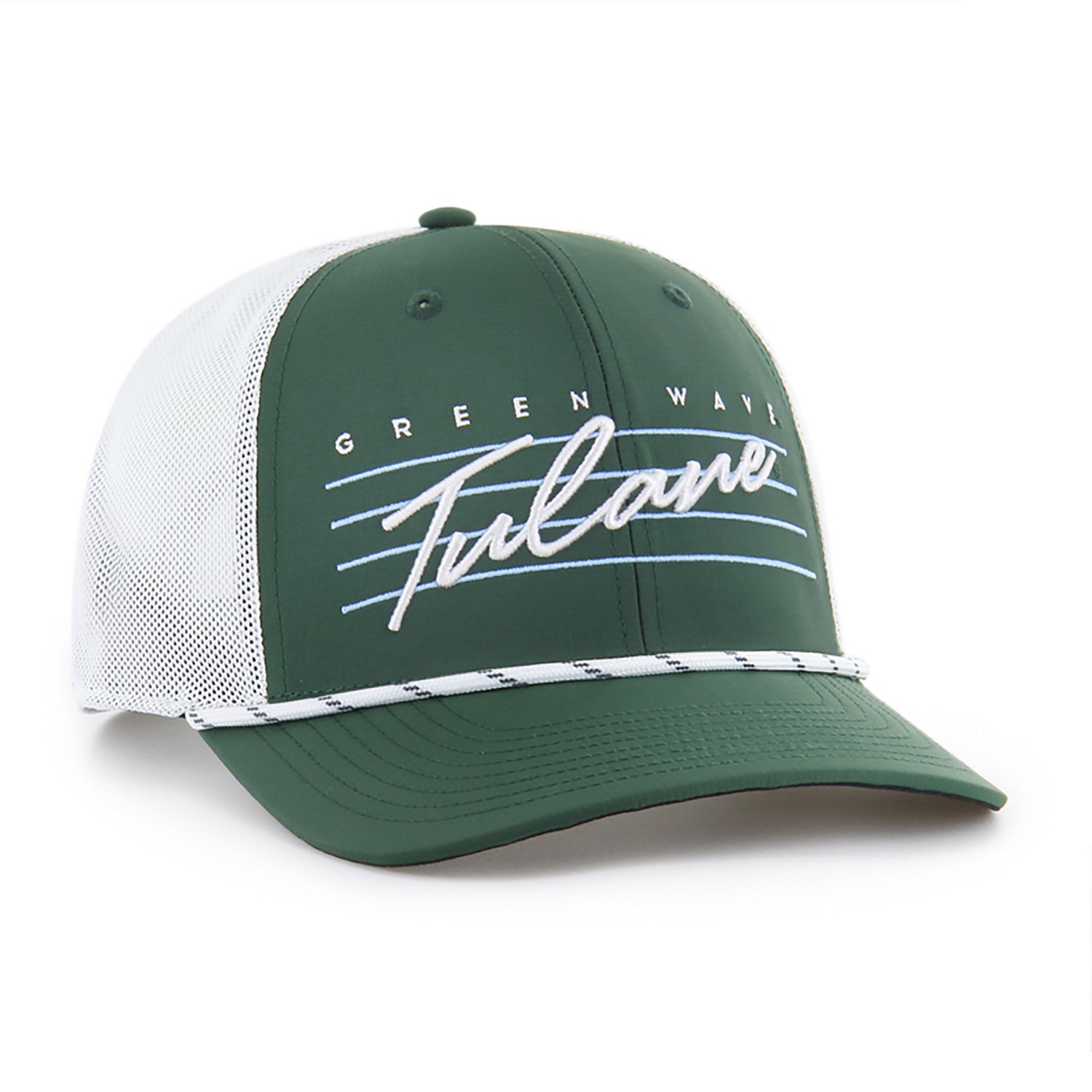 '47 Adults' Tulane Primary Logo Downburst Trucker Cap - view number 2