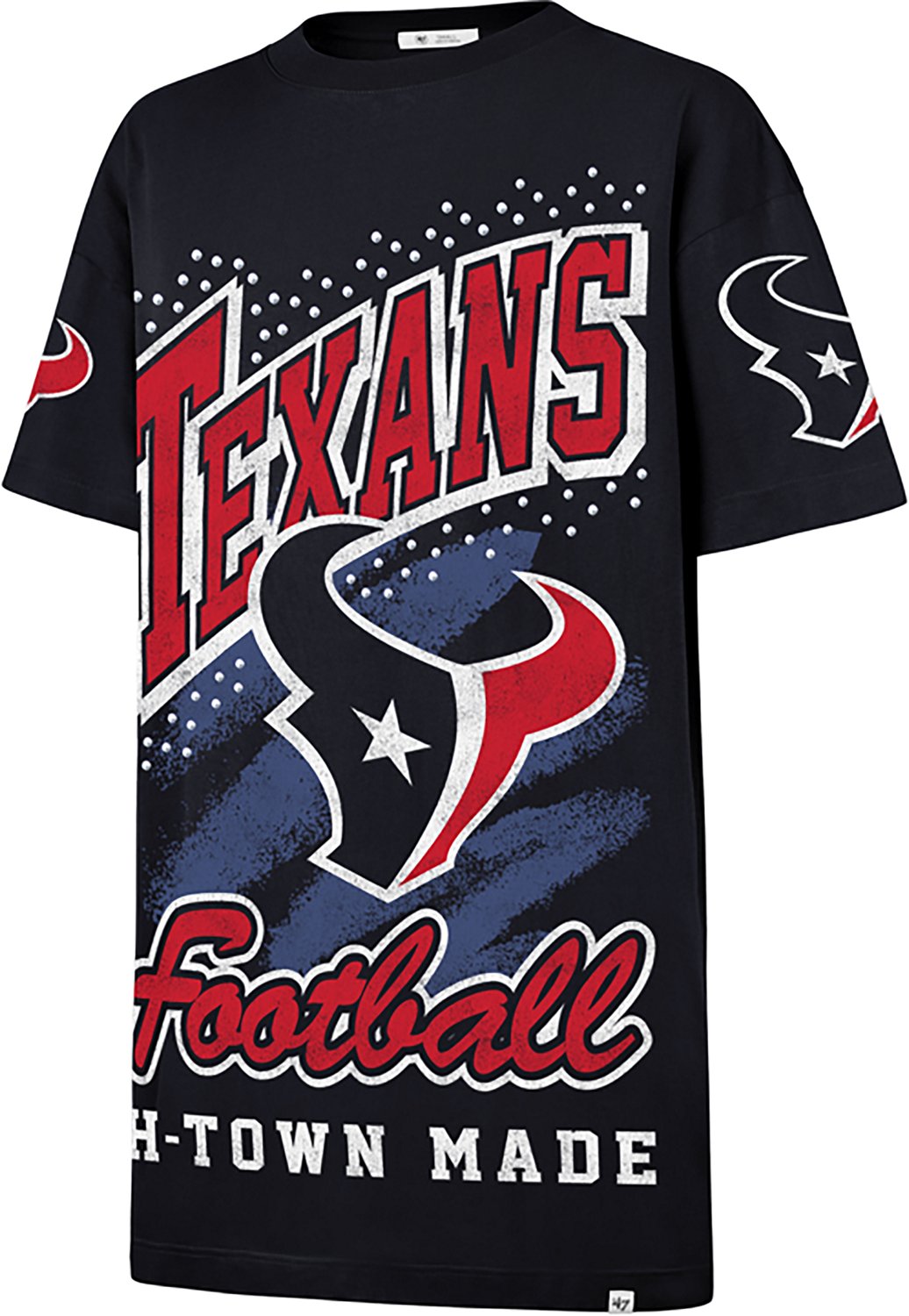 '47 Women's Texans Gemstone T-Shirt Dress