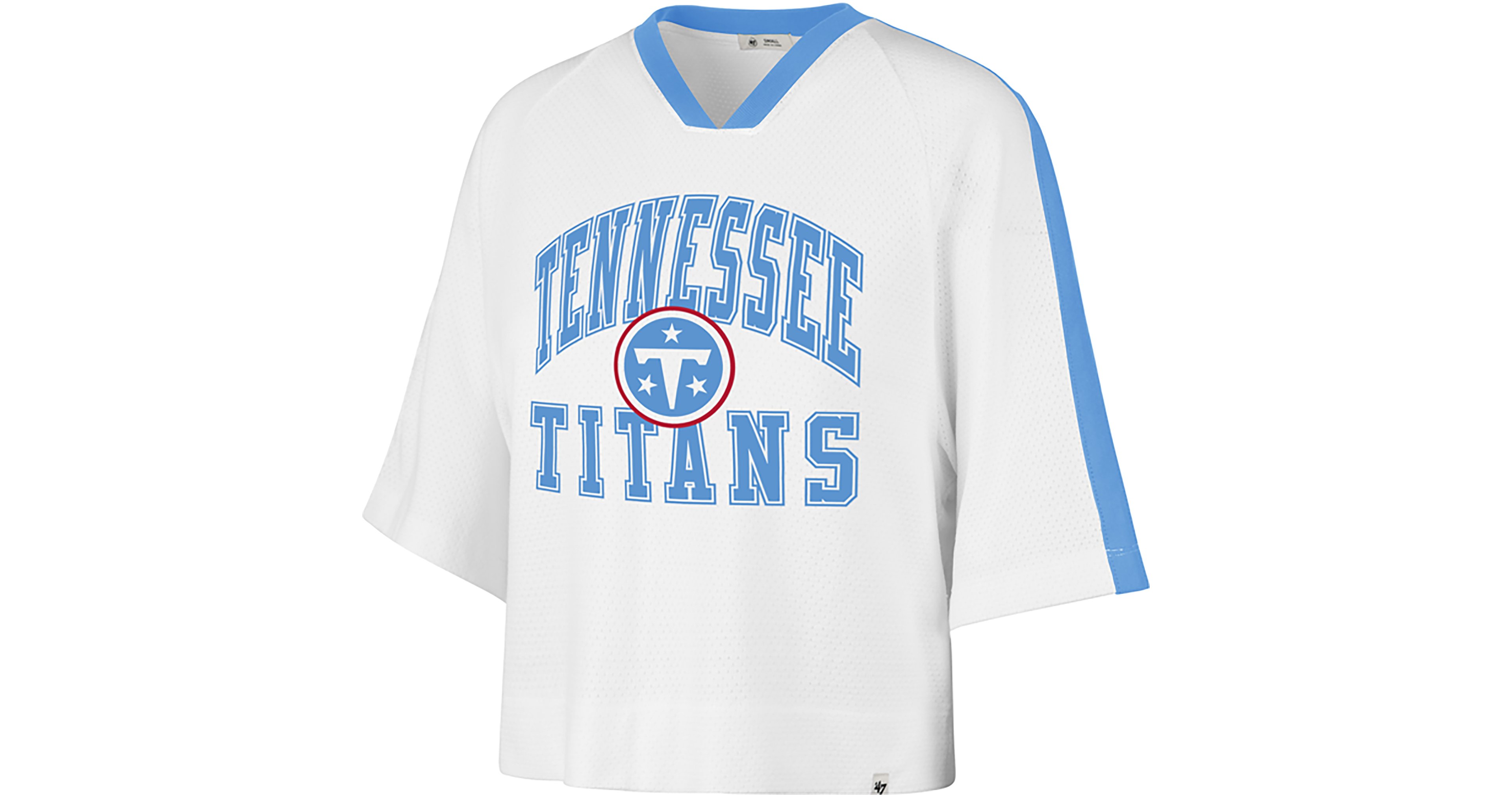 '47 Women's Titans Big Overarch Drop Needle Raglan T-shirt