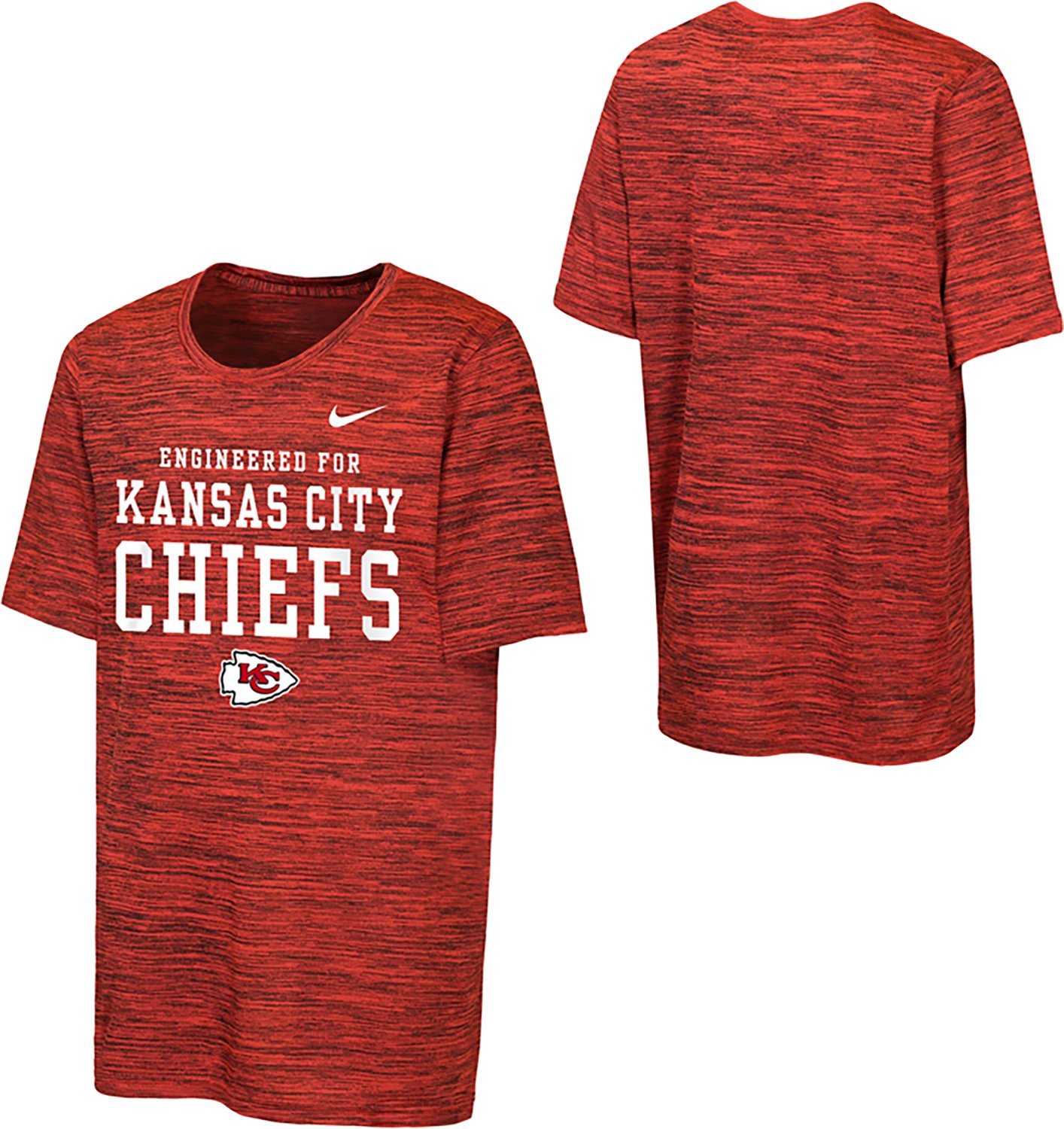 Nike Boys' Kansas City Chiefs Velocity Graphic T-shirt