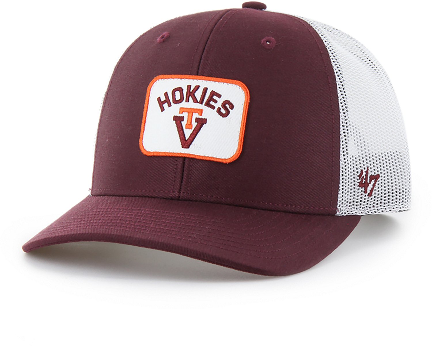 '47 Adult's Virginia Tech Novak Patch Trucker Cap