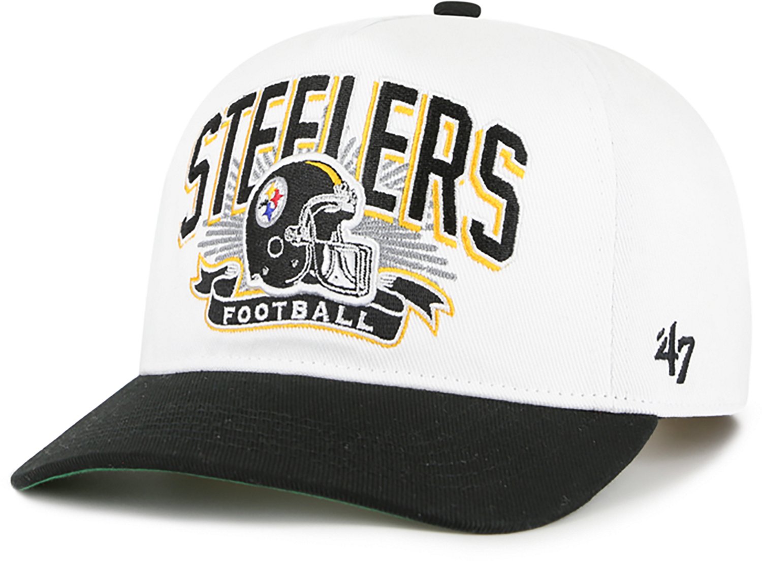 '47 Adults' Pittsburgh Steelers Prime Play Hitch RF Cap