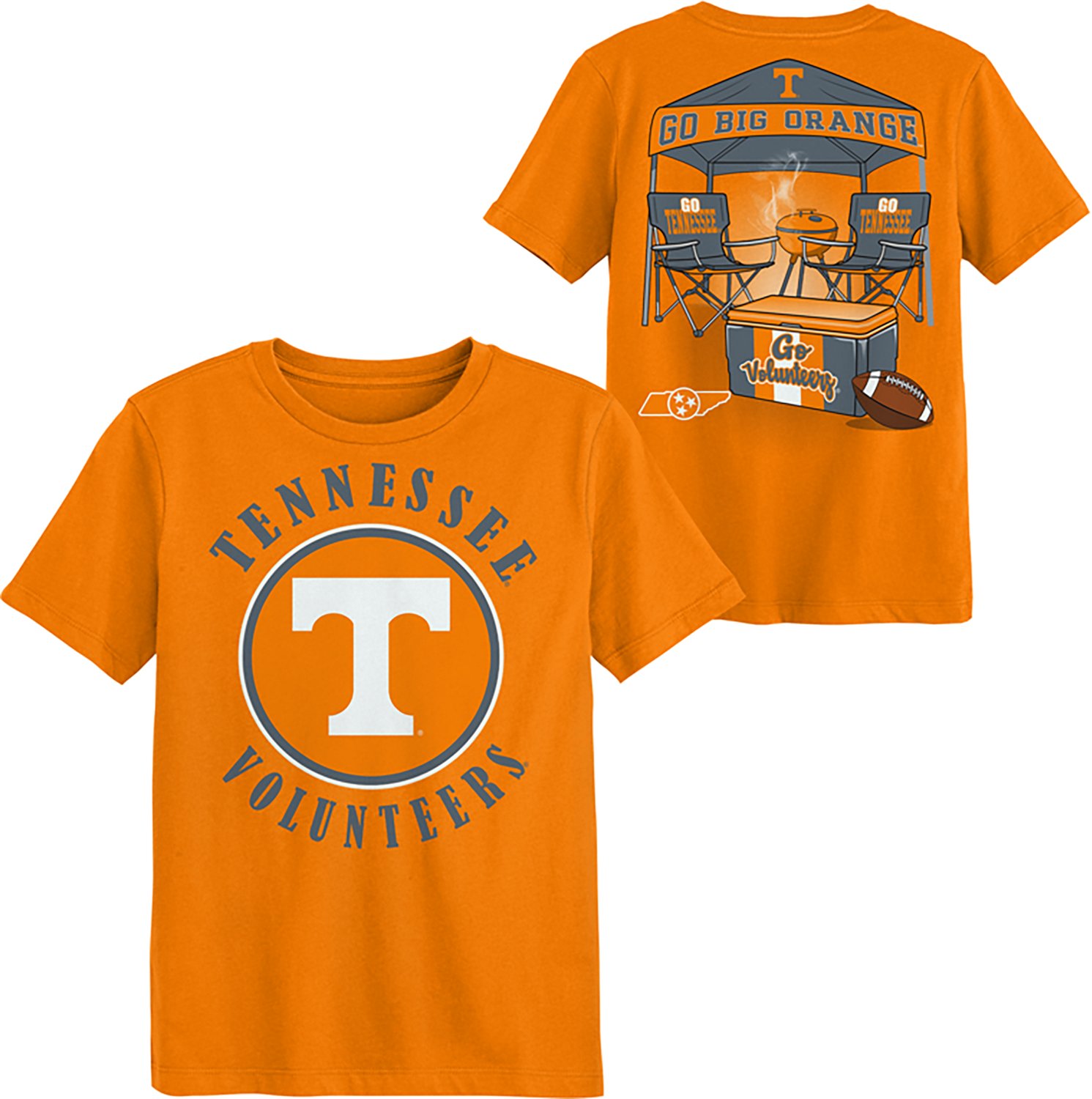 Outerstuff Boys' University of Tennessee Tailgater Graphic T-shirt