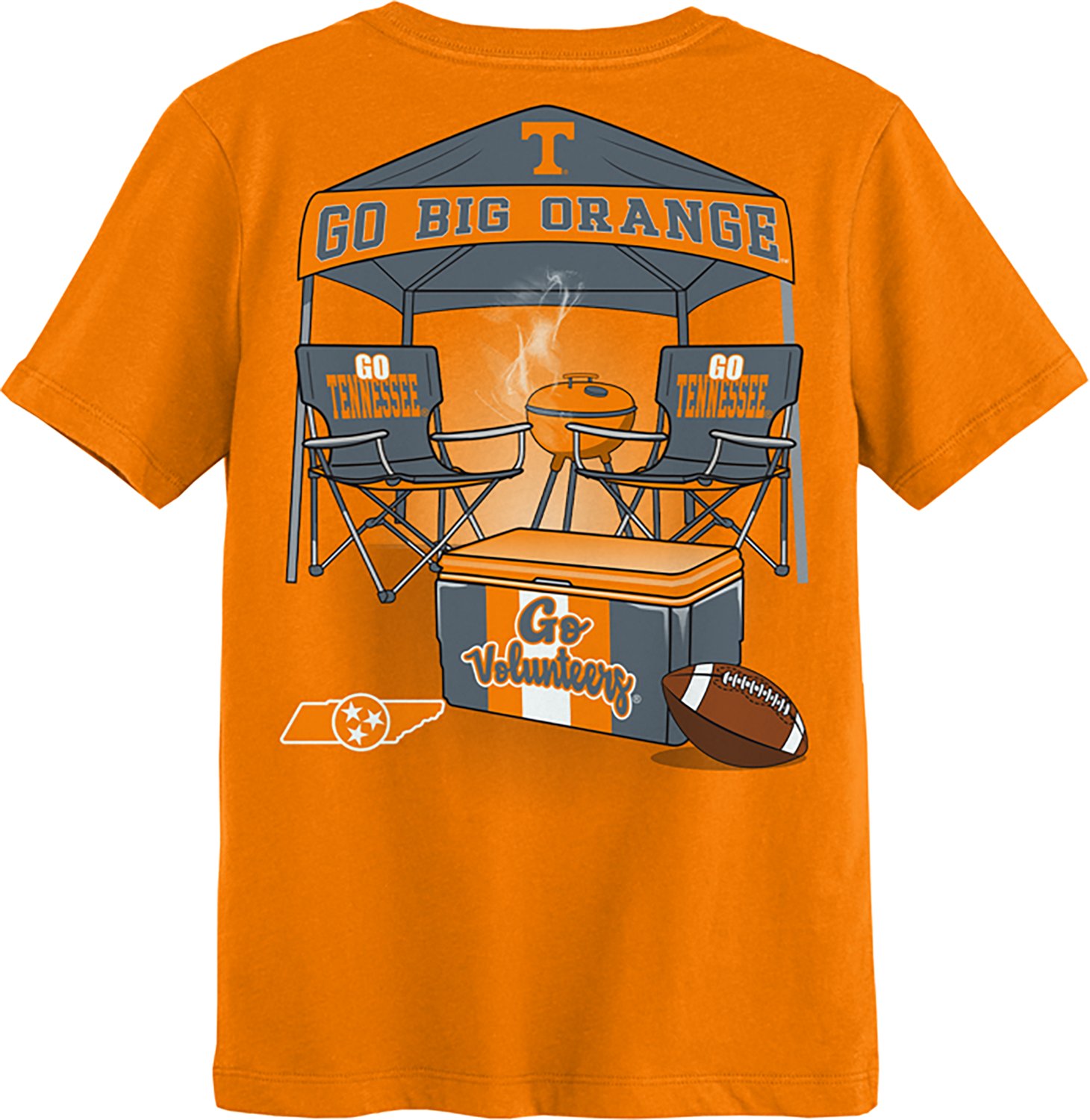 Outerstuff Boys' University of Tennessee Tailgater Graphic T-shirt
