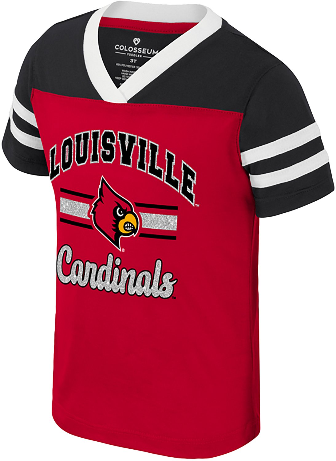 Colosseum Athletics Toddlers' University of Louisville Janelle Graphic T-shirt