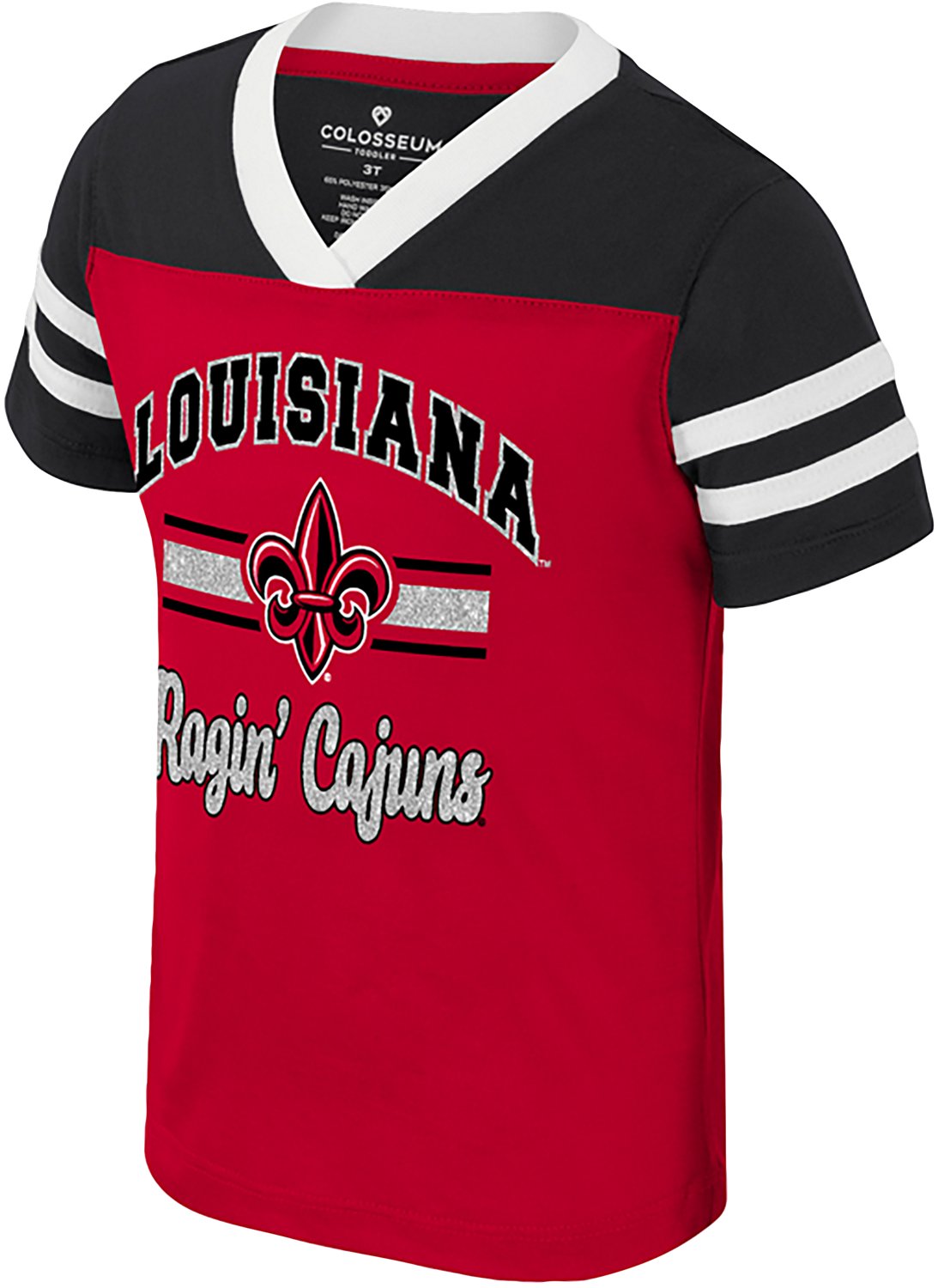 Colosseum Athletics Toddlers' University of Louisiana at Lafayette Janelle Graphic T-shirt