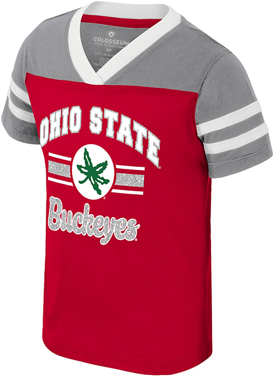 Colosseum Athletics Toddlers' Ohio State University Janelle Graphic T-shirt