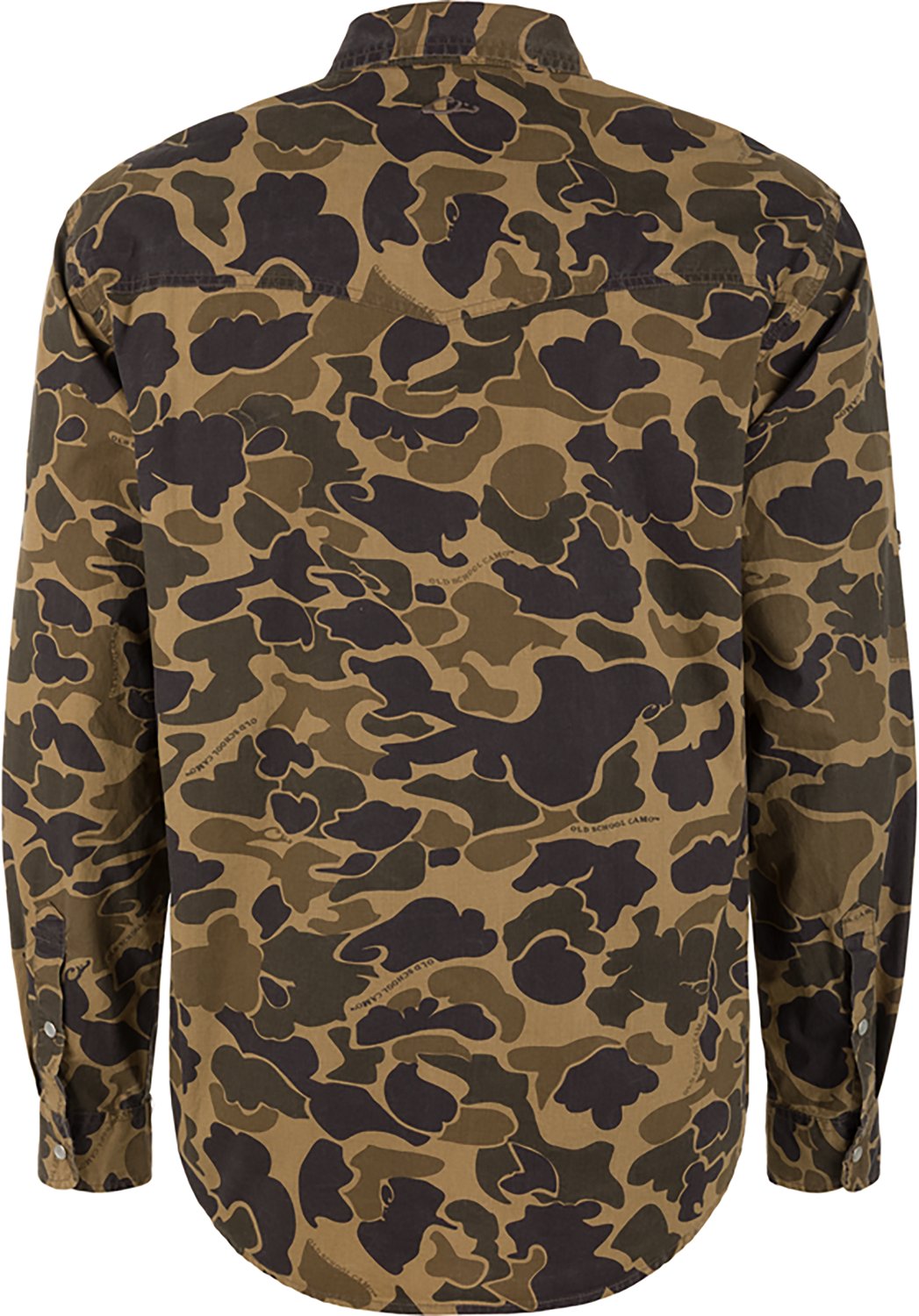 Drake Men's Cinco Ranch Acid Wash Long Sleeve Shirt