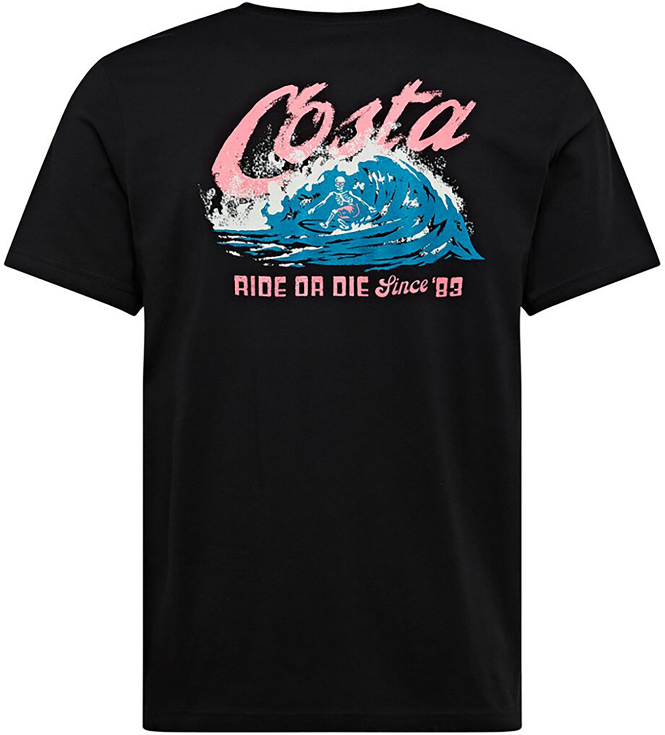 Costa Del Mar Men's Breaking Waves Short Sleeve T-shirt
