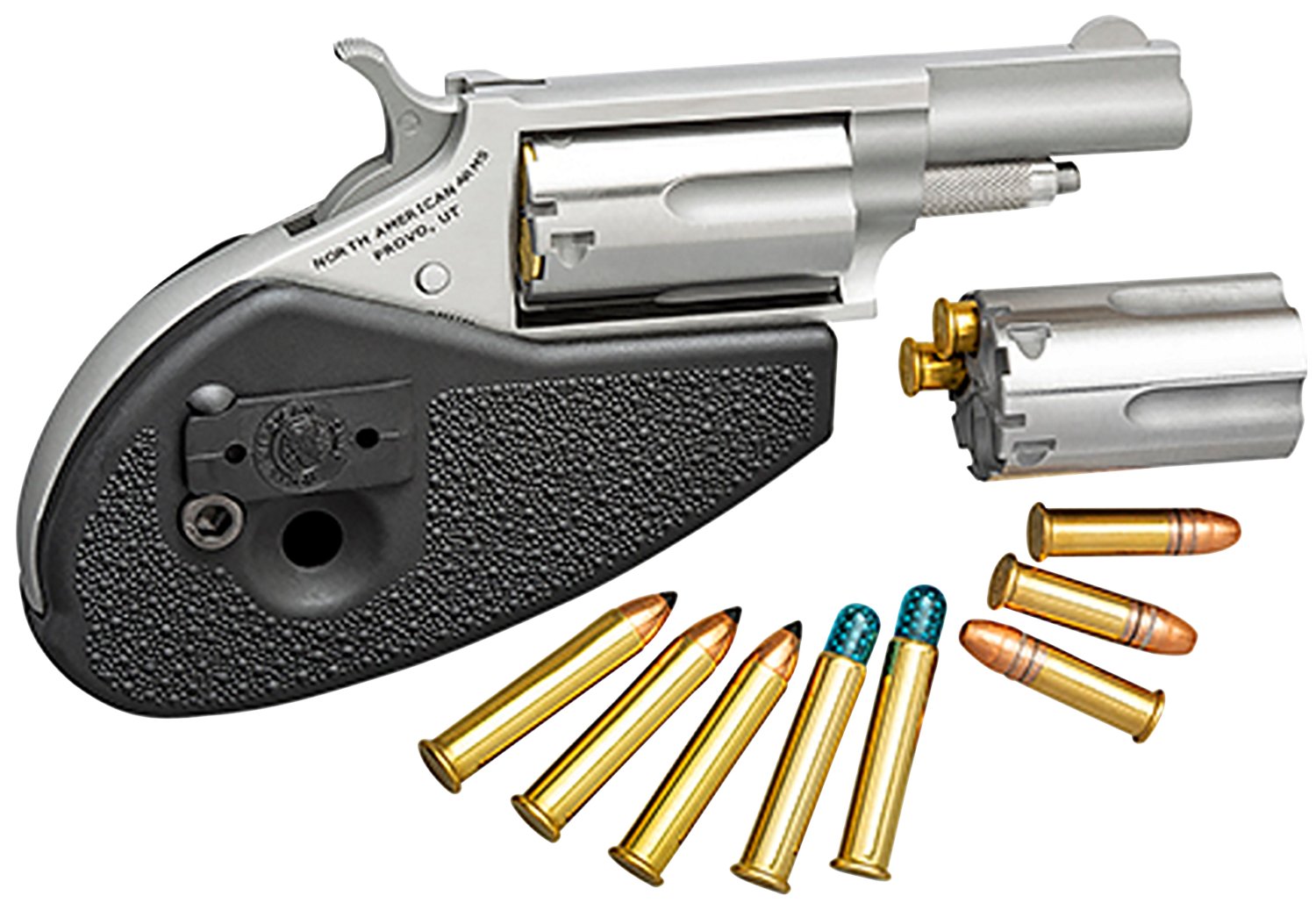 North American Arms 22 Magnum Holster Grip .22 WMR/.22 LR Revolver - view number 2