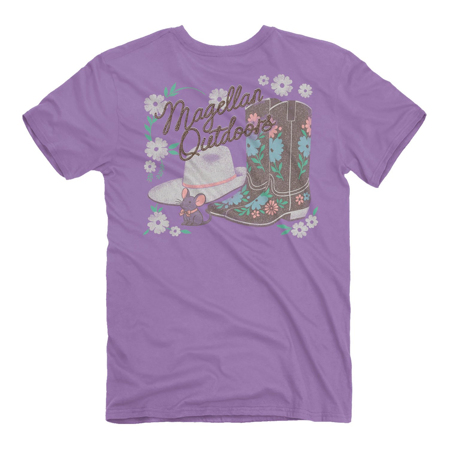 Magellan Outdoors Women's Western Mouse Short Sleeve T-shirt