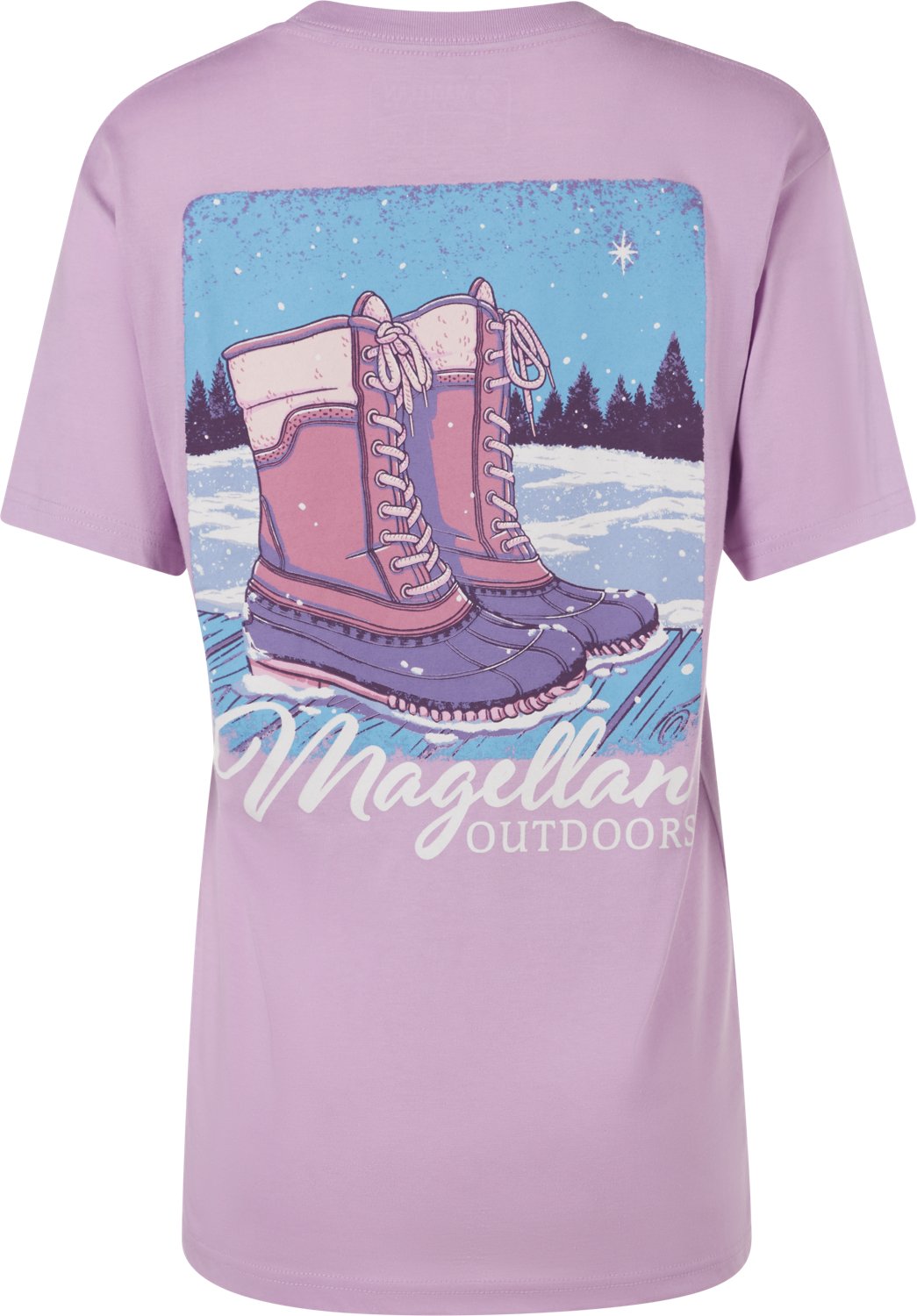 Magellan Outdoors Women's Cozy Winter Boots Graphic Tee
