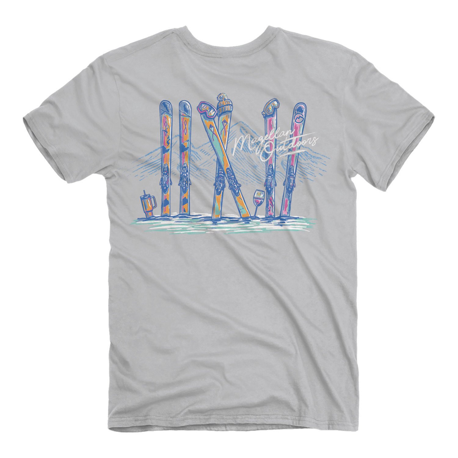 Magellan Outdoors Women's Skis And Snow Short Sleeve T-shirt