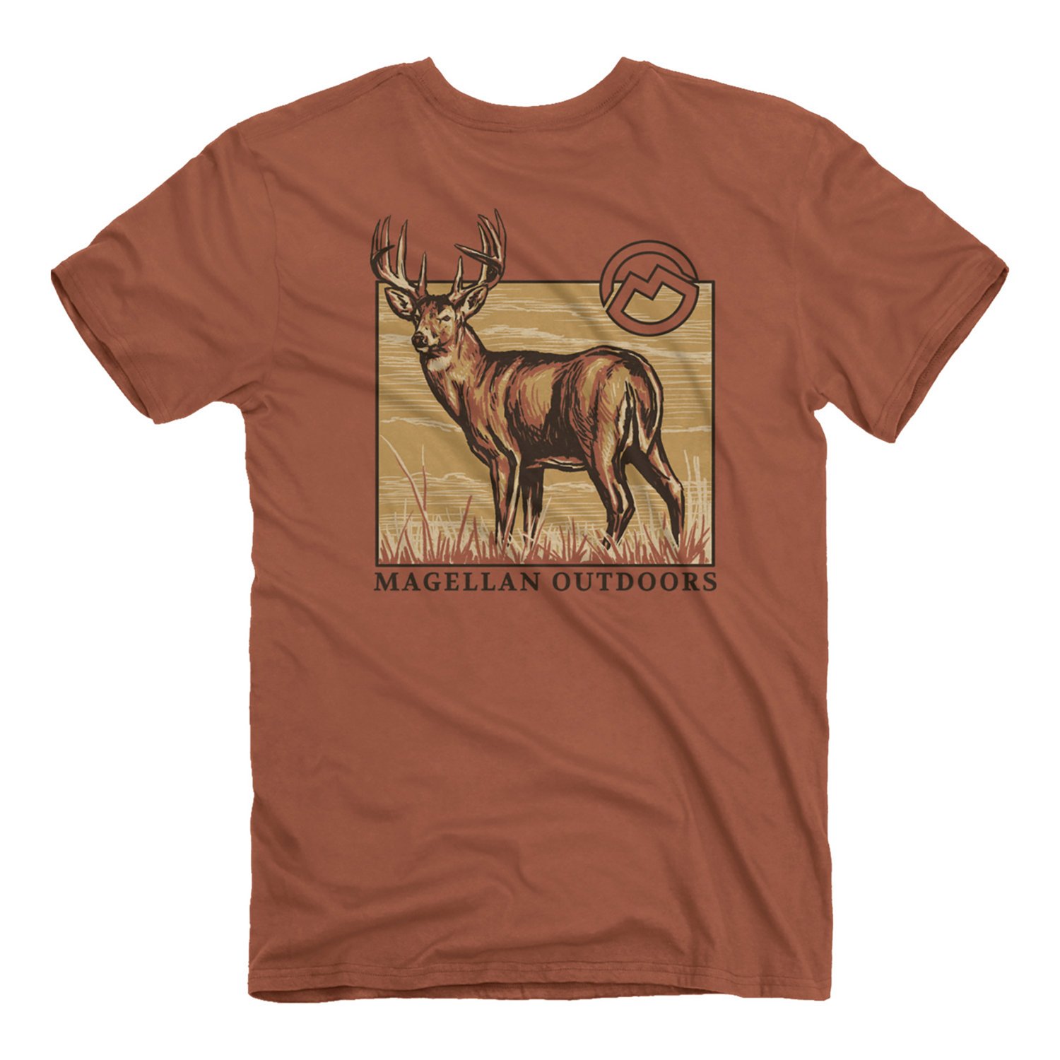Magellan Outdoors Men's Grassland Buck T-shirt