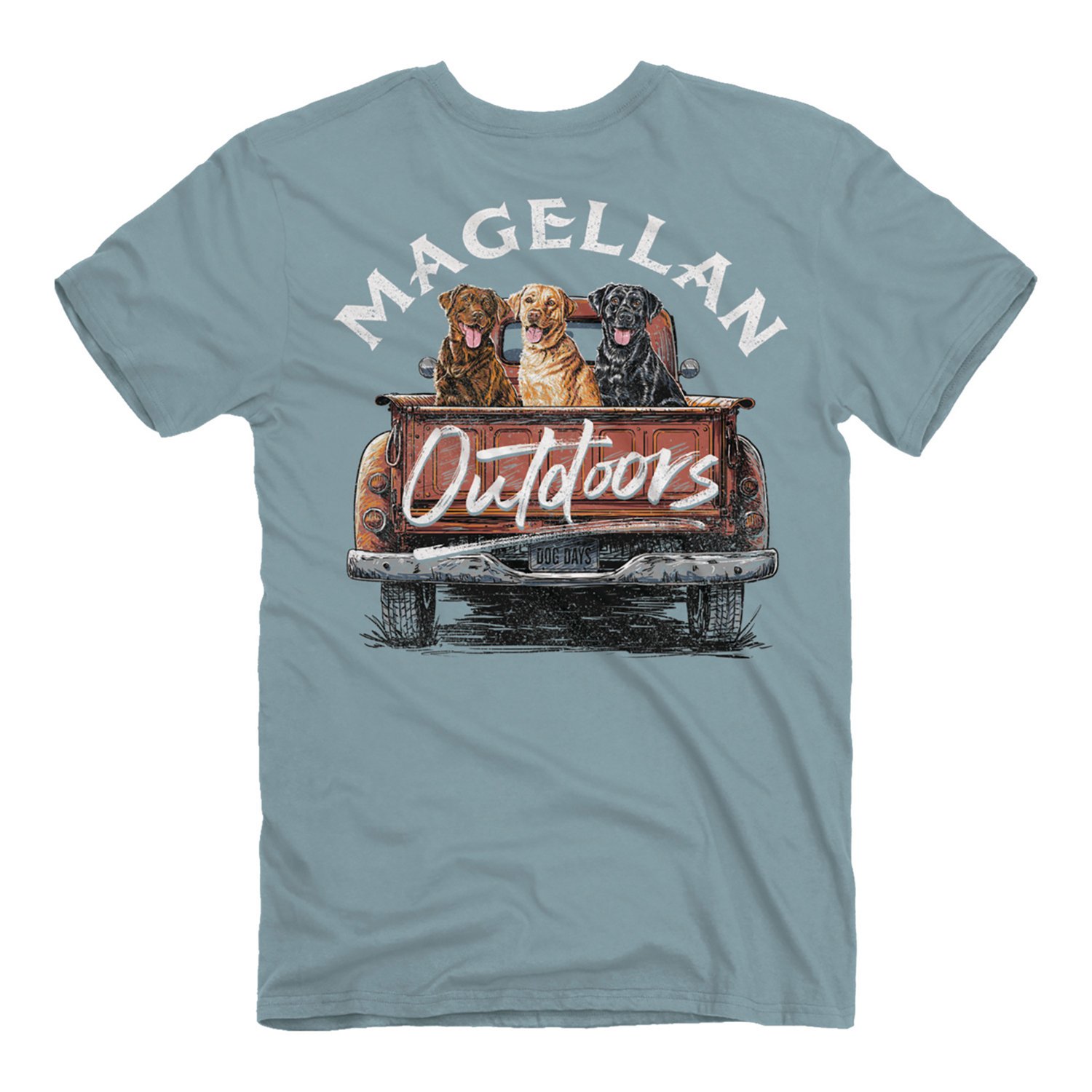 Magellan Outdoors Men's Tri Lab Truck T-shirt
