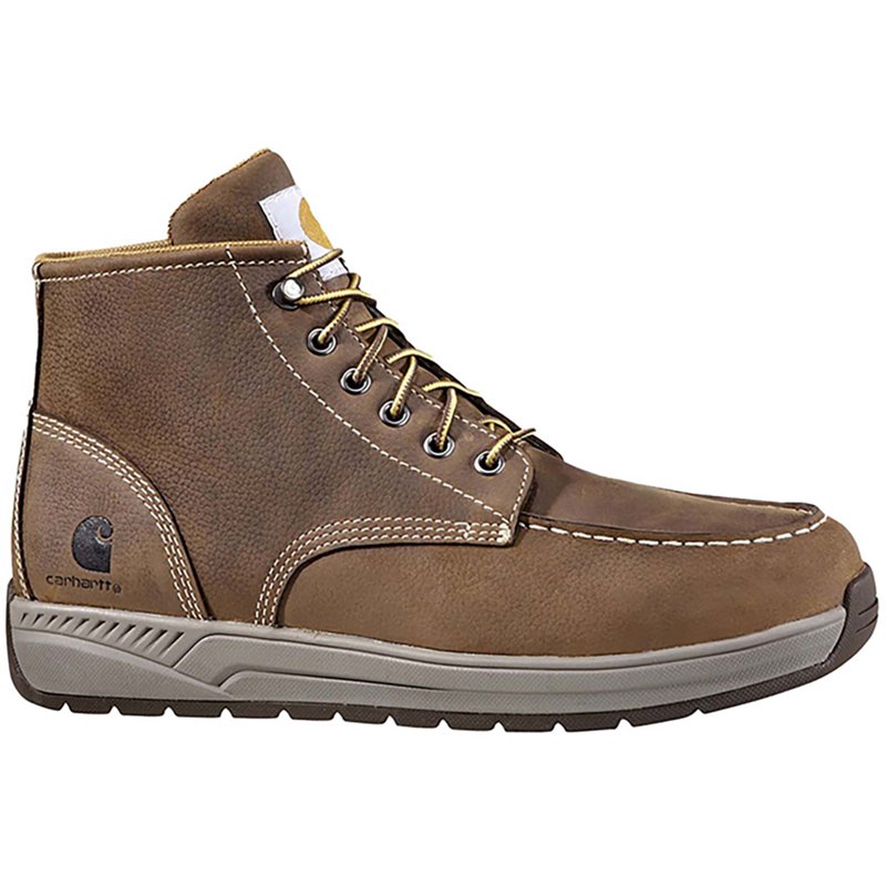 Carhartt Men's Lightweight Wedge Moc Toe Chukka | Dk Brown Oil Tanned | 8 M
