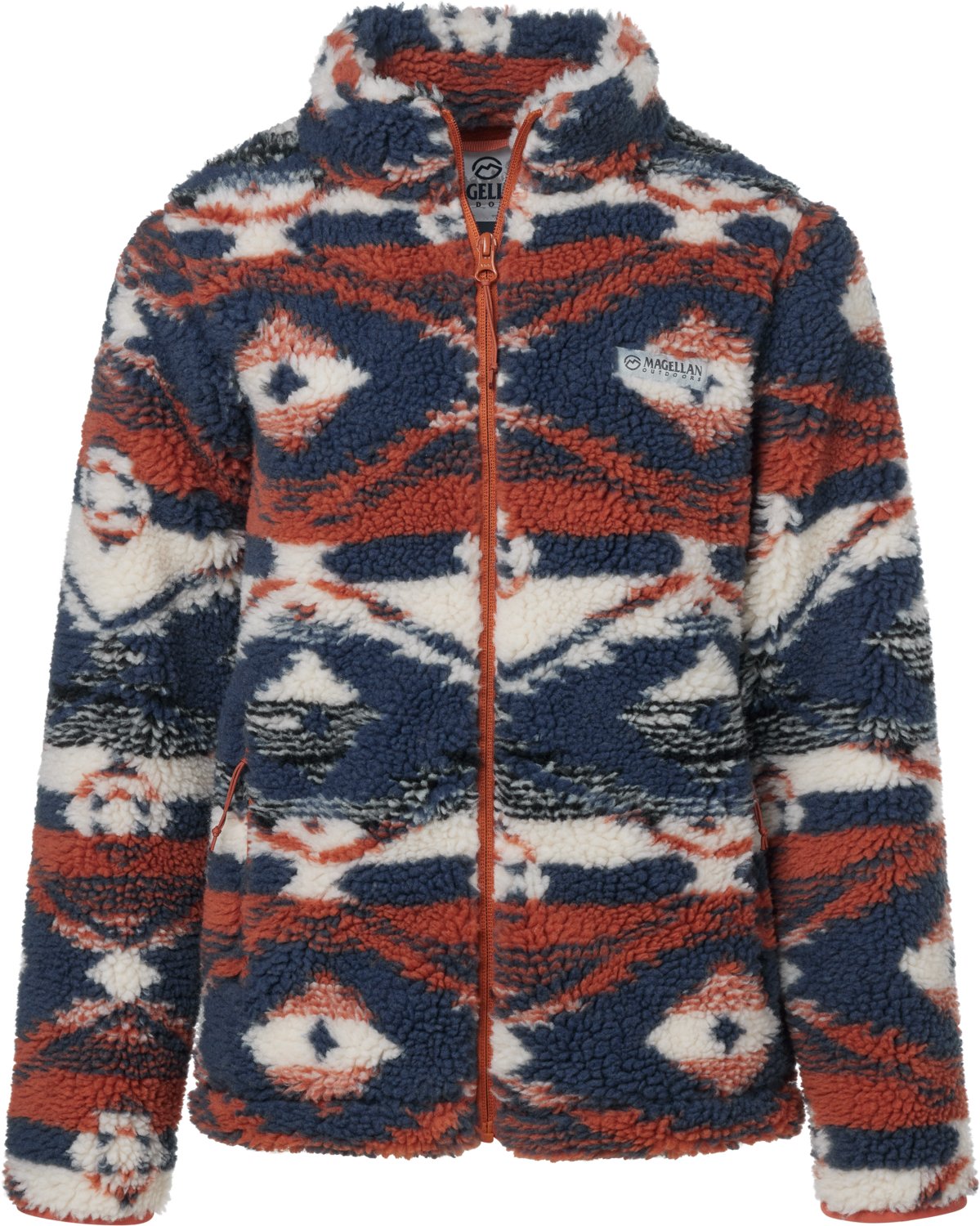 Magellan Outdoors Boys' Mag B Campfire Sherpa Fleece Camo Jacket