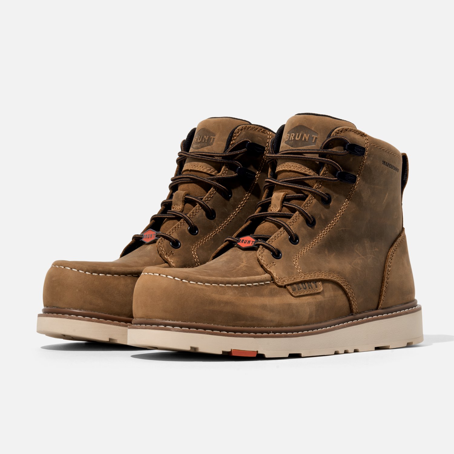 Brunt Men's Marin Waterproof Composite Toe Work Boots - view number 3