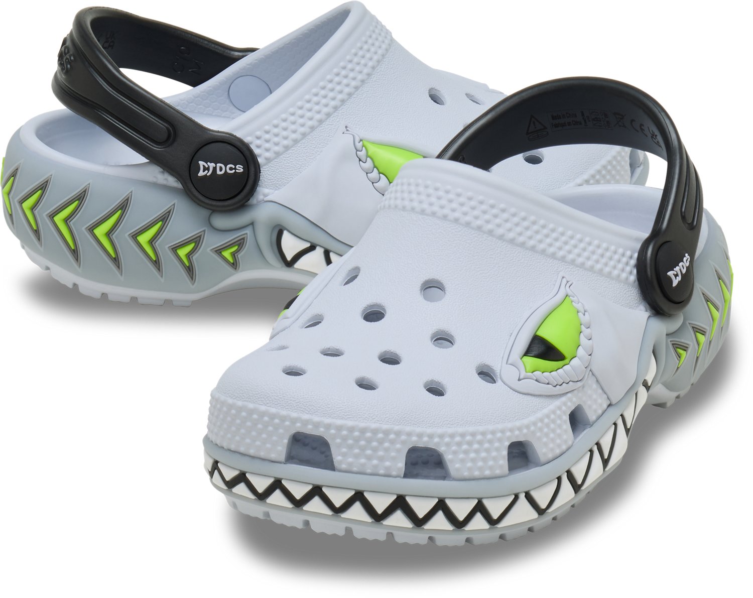 Crocs Toddlers' Classic Creature Lights Clogs - view number 2