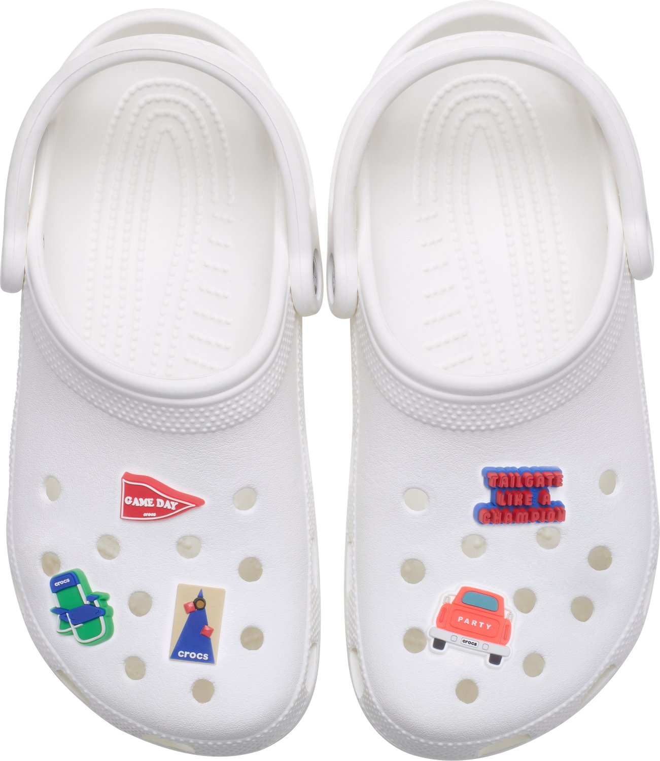 Crocs Tailgate Party Jibbitz Charms 5-Pack