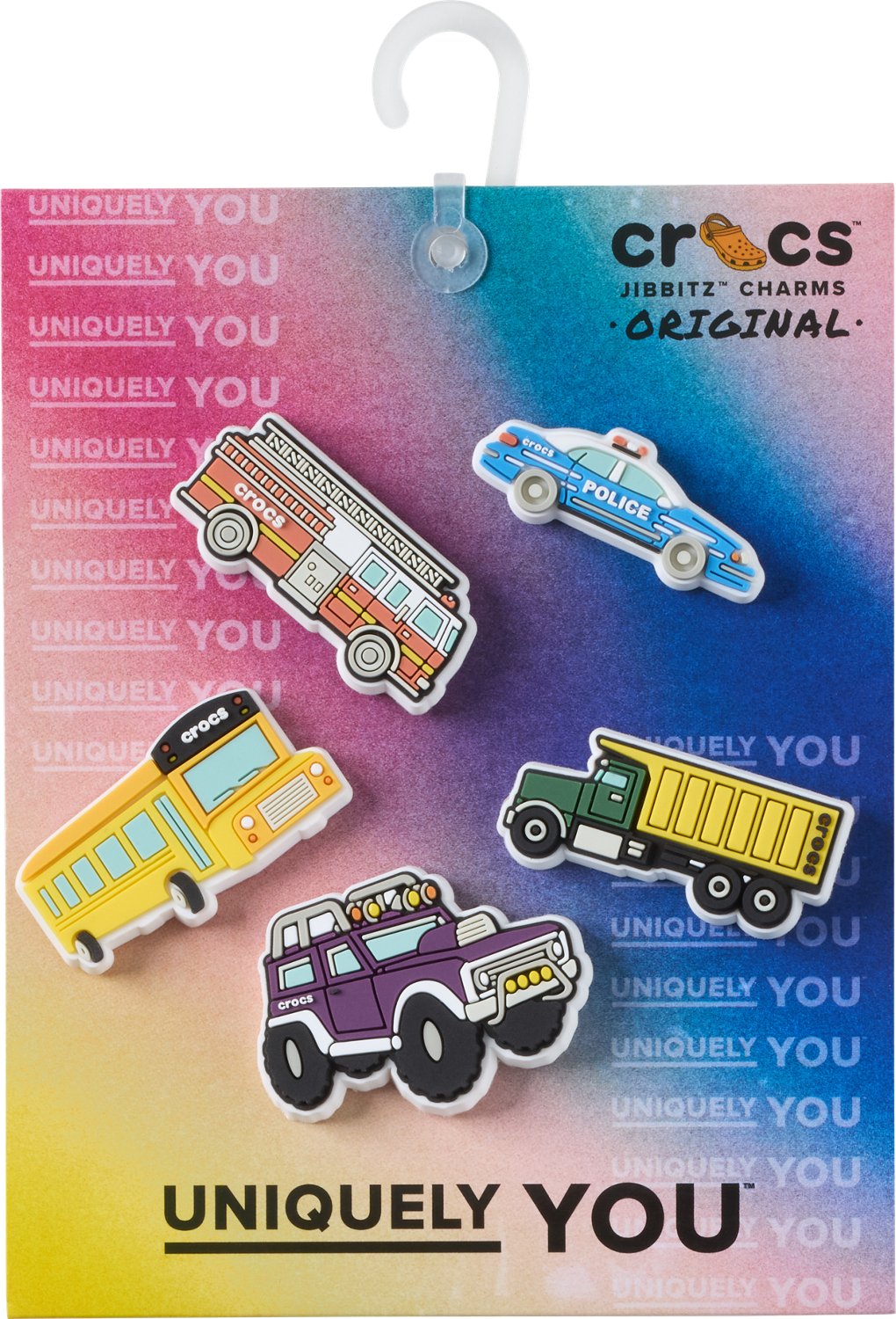 Crocs Everyday Vehicles Jibbitz™ Charms 5 Pack
