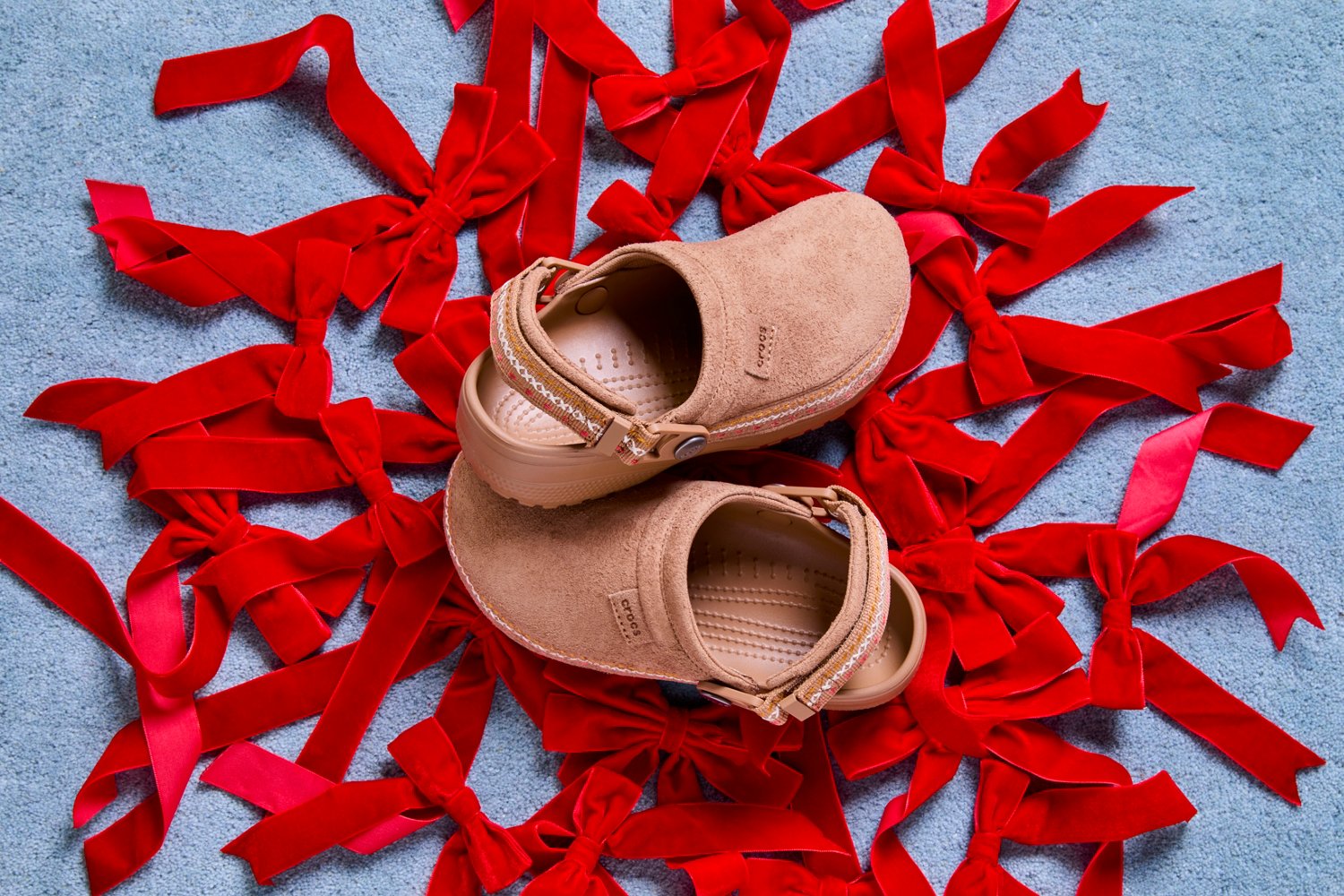 Crocs™ Kids' Crafted Vegan Suede Stitch Clogs - view number 7
