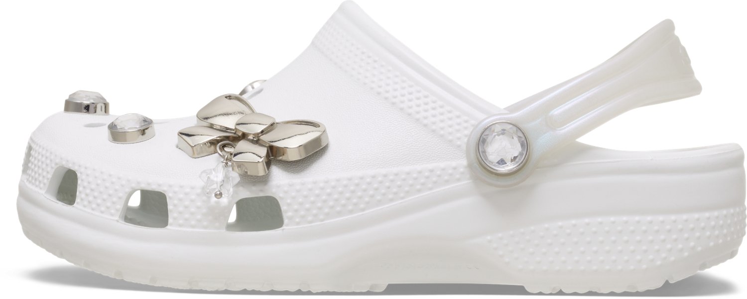 Crocs Kids' Classic Bling Bow Clogs - view number 2