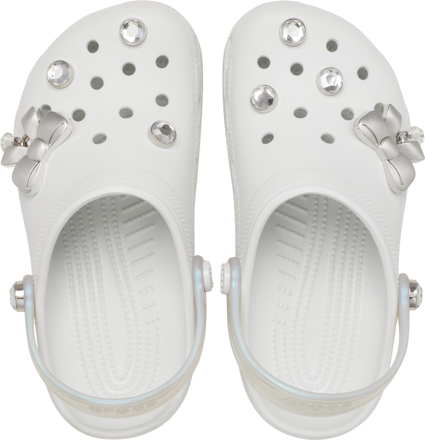 Crocs Kids' Classic Bling Bow Clogs - view number 4