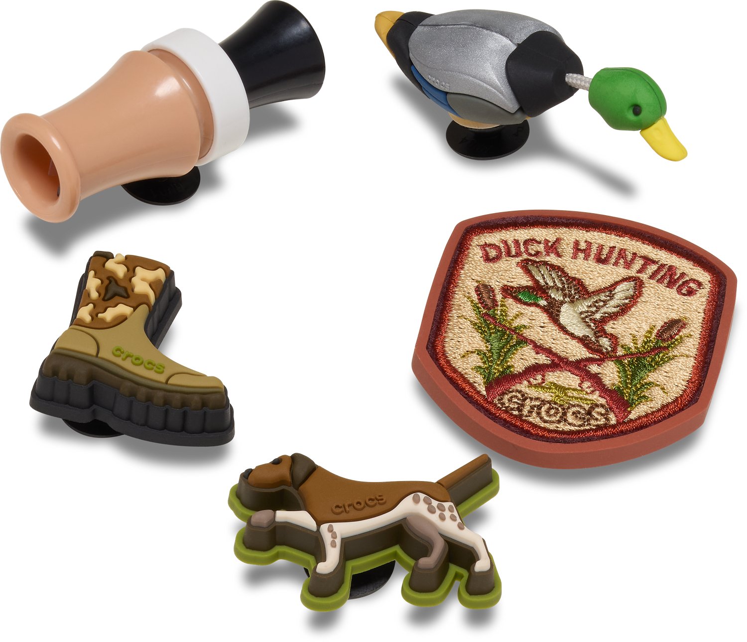 Crocs Duck Hunting Jibbitz™ Charms 5 Pack