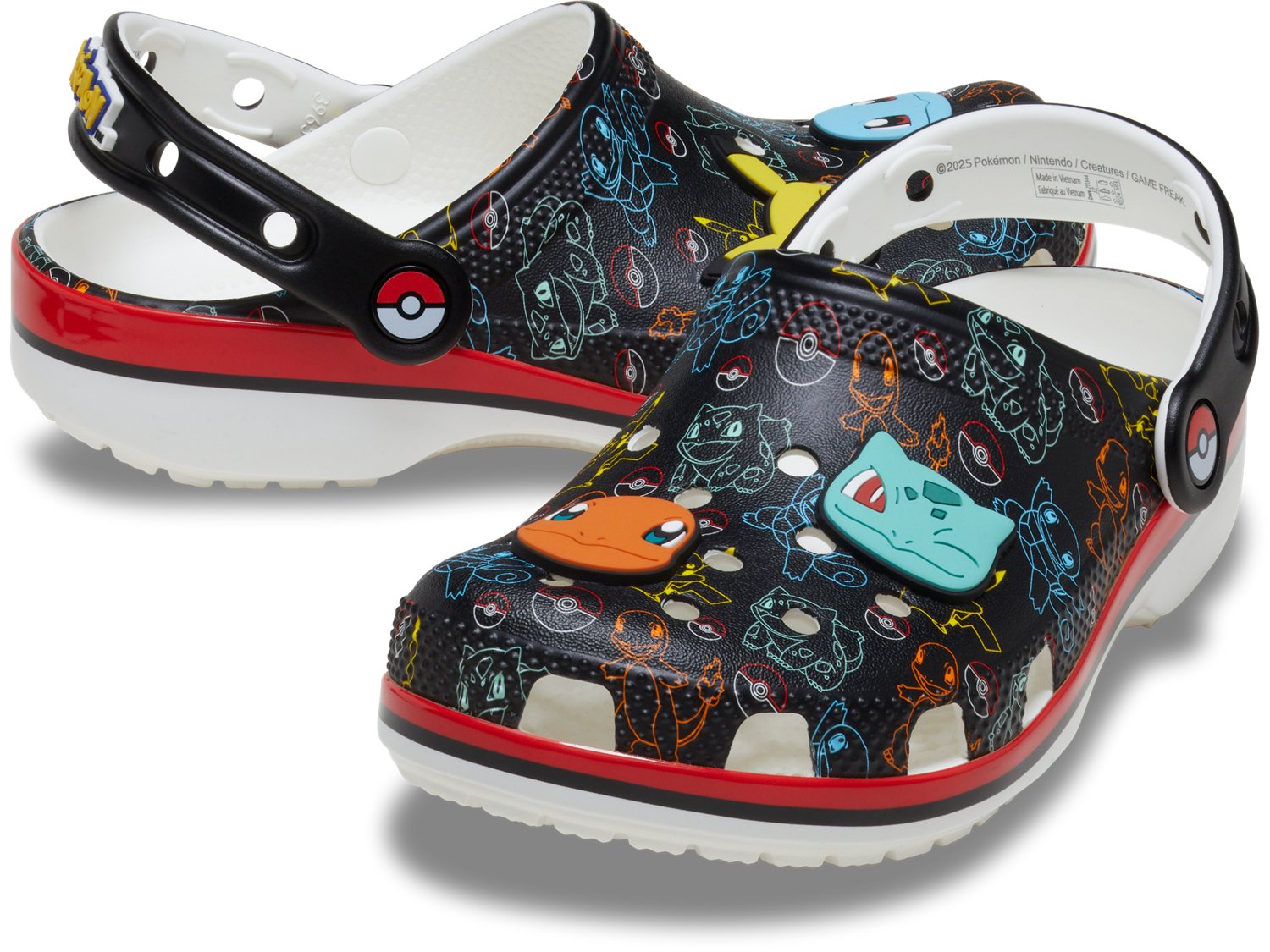 Crocs Toddlers' Pokemon Print Classic Clog - view number 3
