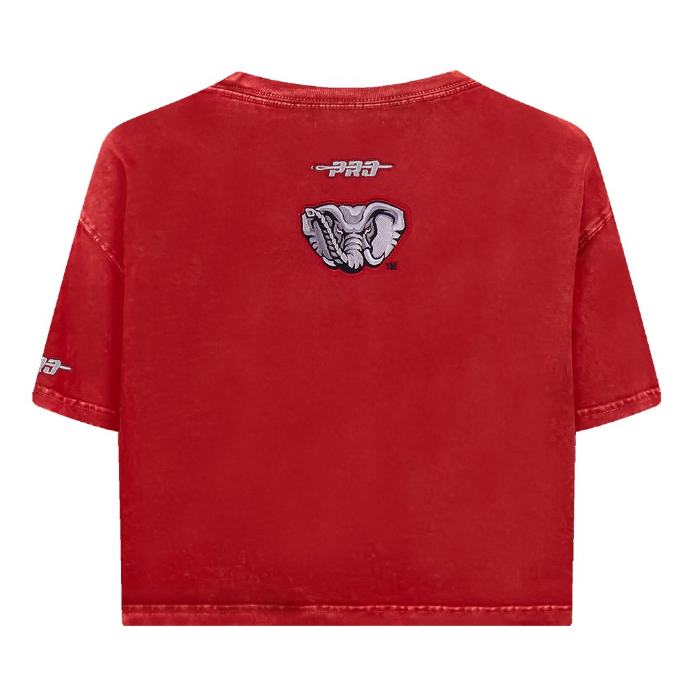 Pro Standard Women's University of Alabama Primary Logo School Script Boxy T-shirt - view number 2