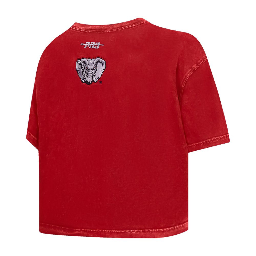 Pro Standard Women's University of Alabama Primary Logo School Script Boxy T-shirt - view number 4