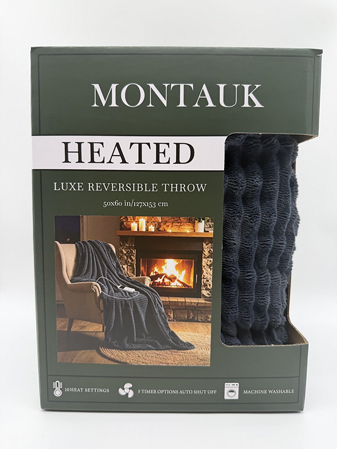 Montauk Heated Throw Blanket