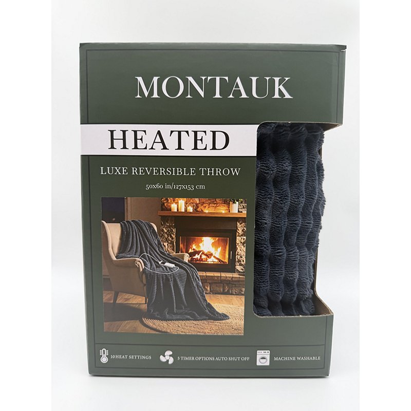 Montauk Heated Throw Blanket